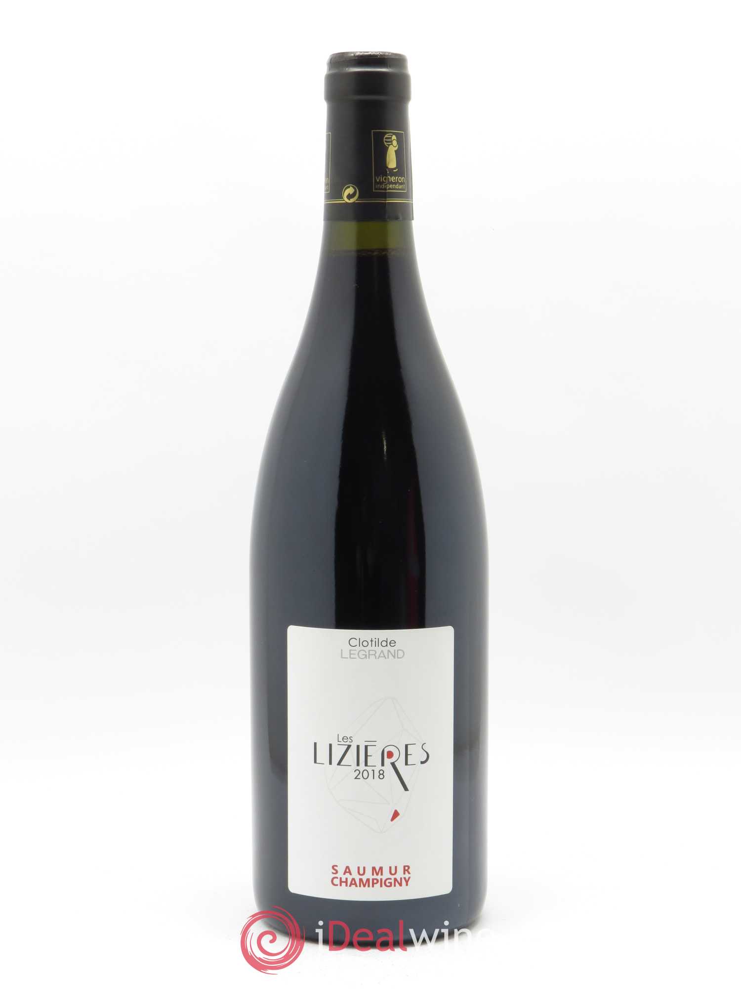 Saumur-Champigny Les Lizières Clotilde Legrand (anciennement René-Noël Legrand) 2018 - Lot de 1 bouteille - 0