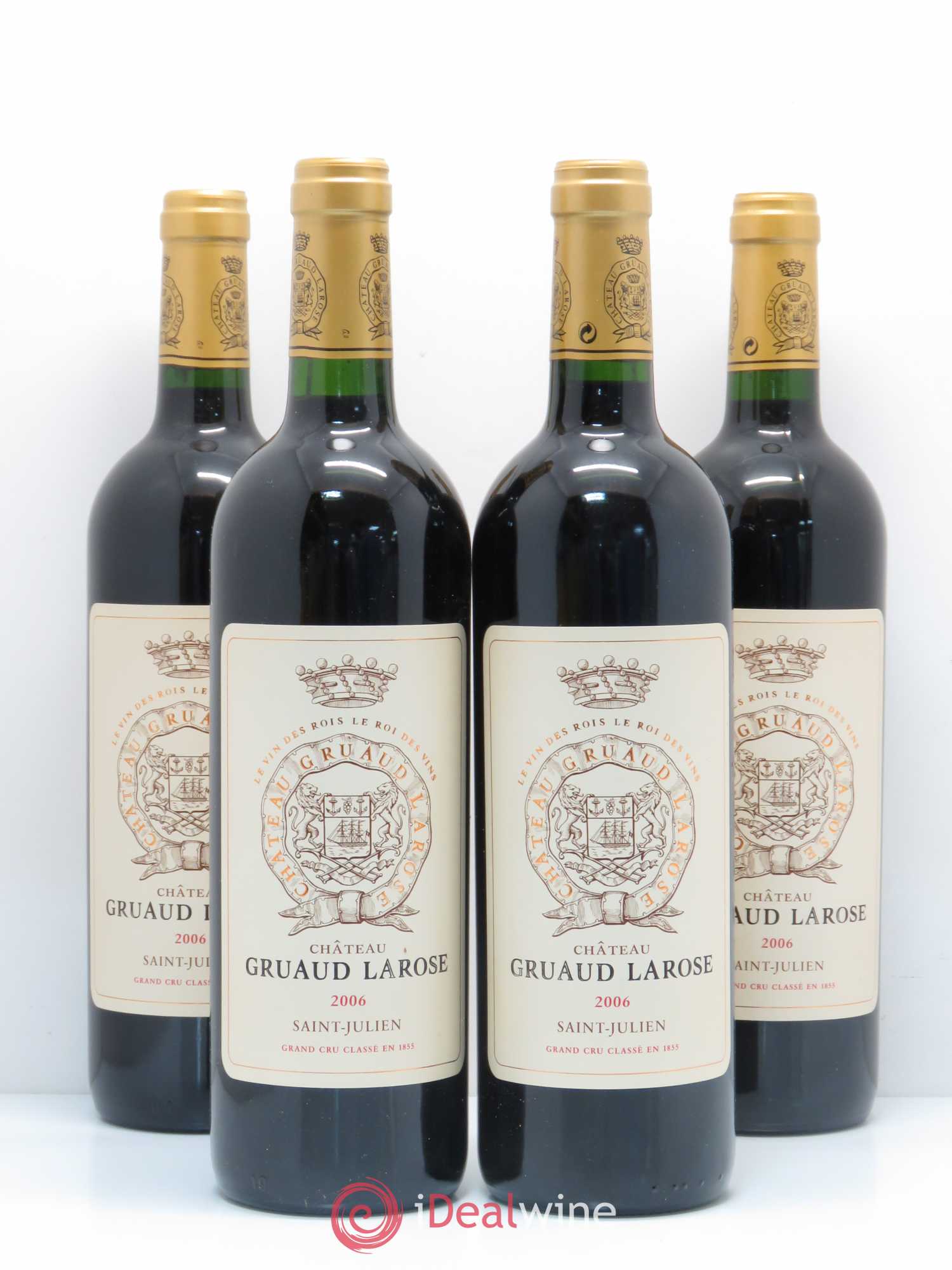 Château Gruaud Larose 2ème Grand Cru Classé 2006 - Lot de 4 bouteilles - 0