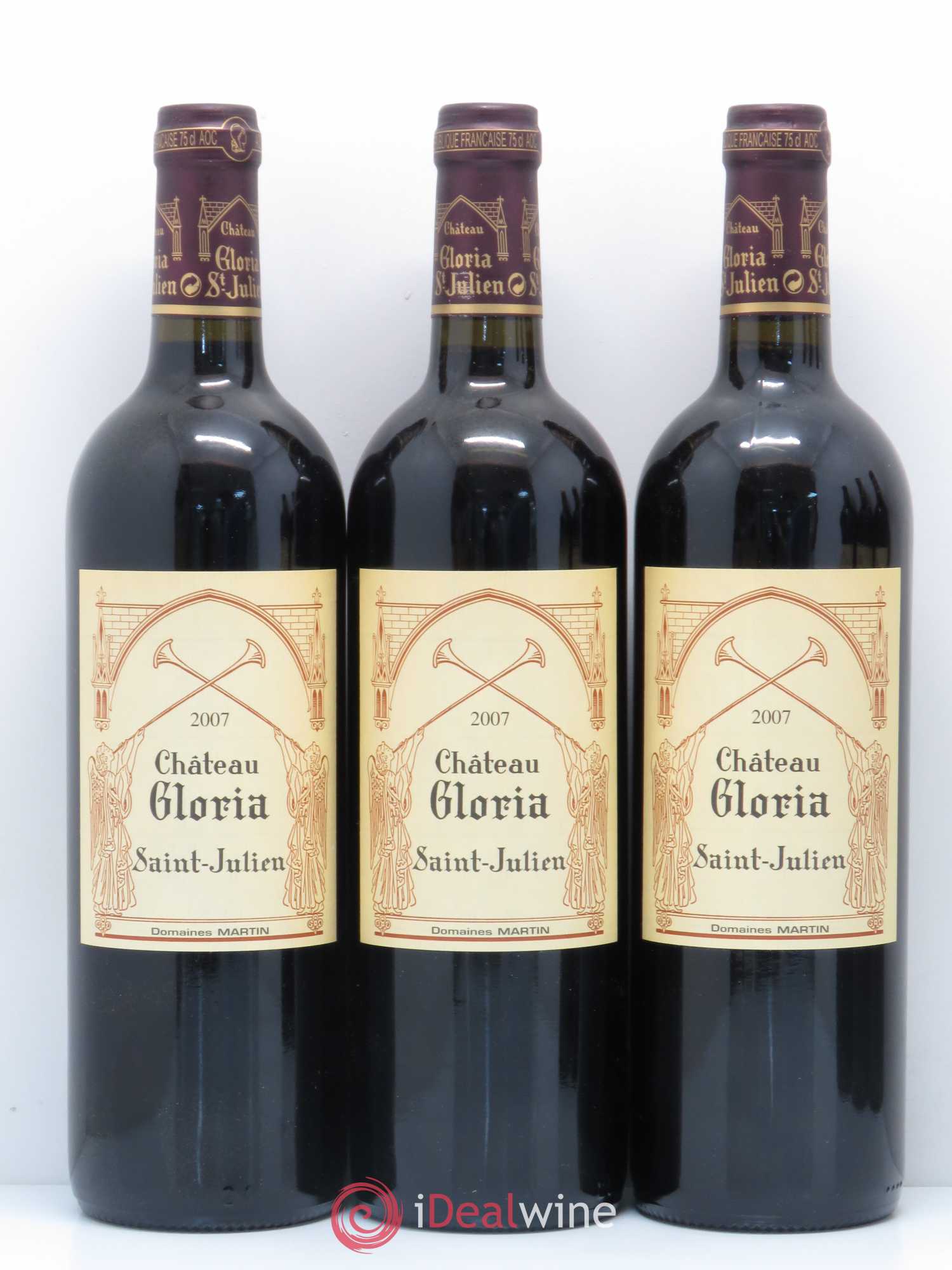 Château Gloria 2007 - Lot de 6 bouteilles - 1