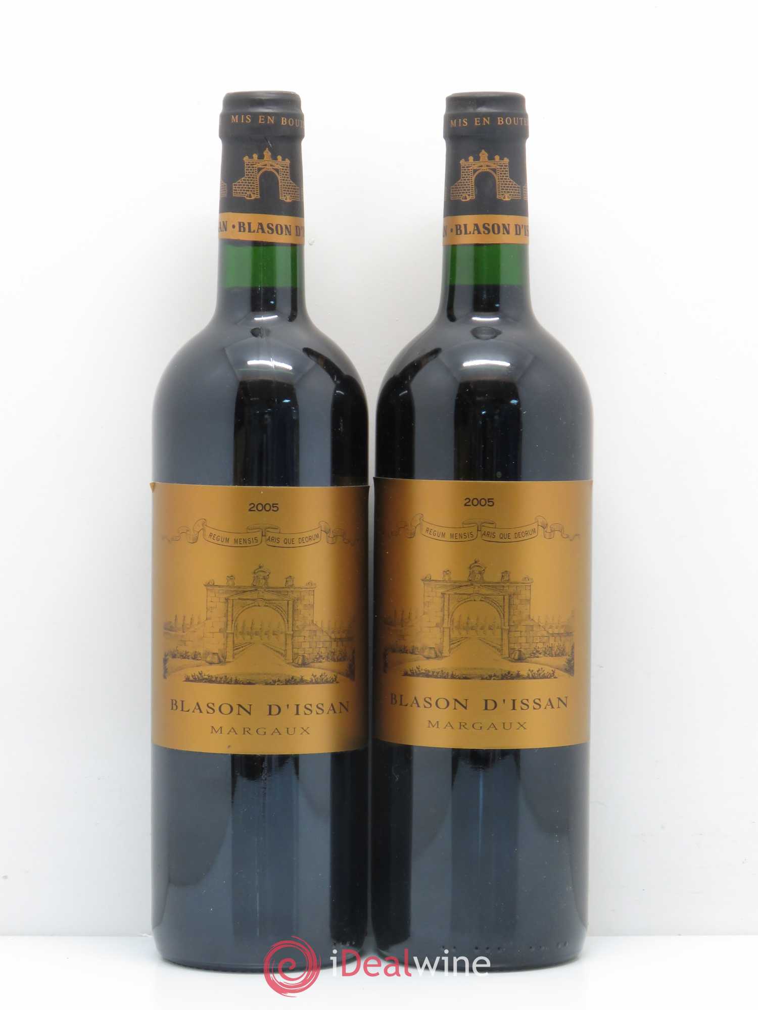Blason d'Issan 2005 - Lot de 5 bouteilles - 2