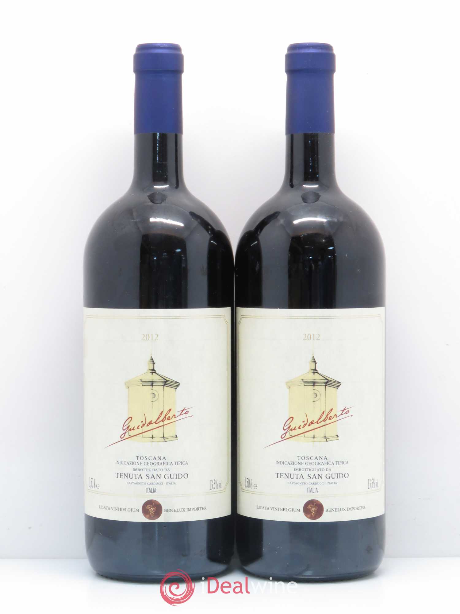 Toscana IGT Guidalberto Tenuta San Guido 2012 - Lot de 2 magnums - 0