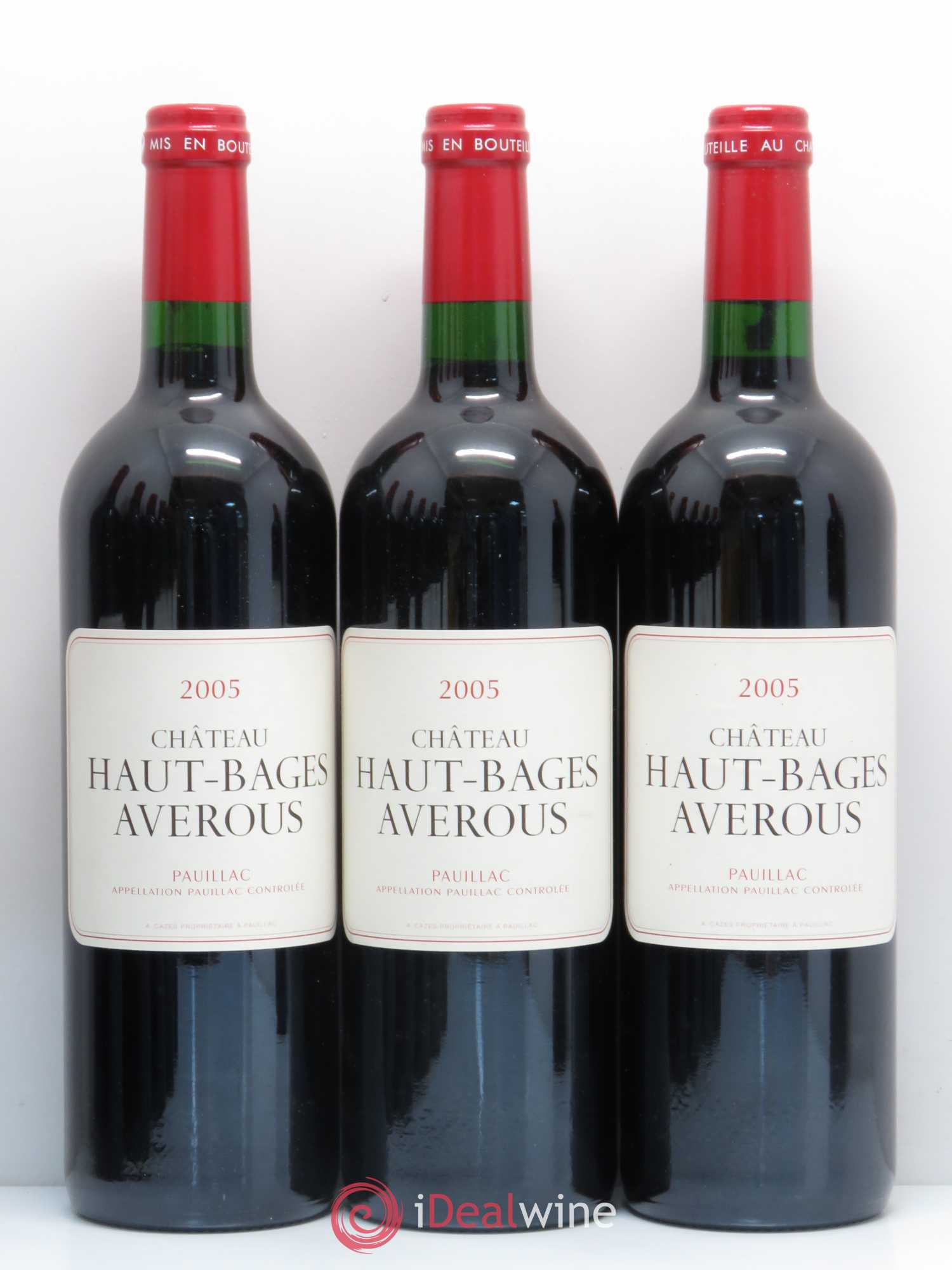 Château Haut Bages Averous Cru Bourgeois 2005 - Lot de 12 bouteilles - 2