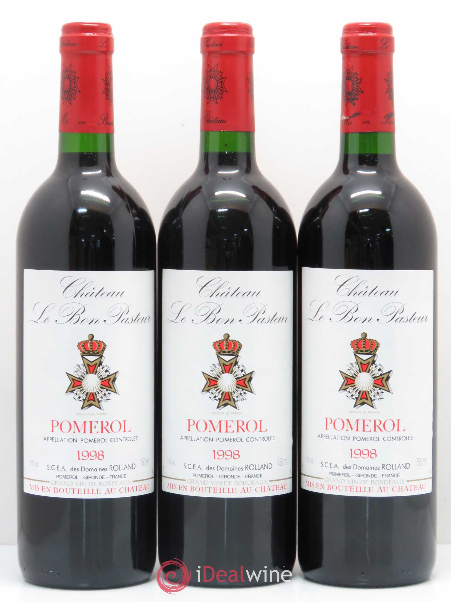 Château le Bon Pasteur 1998 - Lot de 6 bouteilles - 2