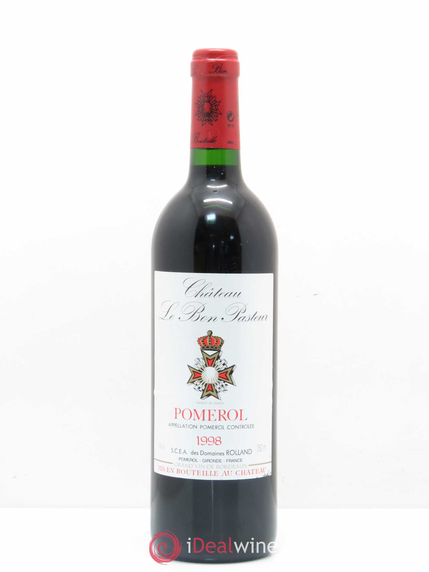 Château le Bon Pasteur 1998 - Lot de 1 bouteille - 0