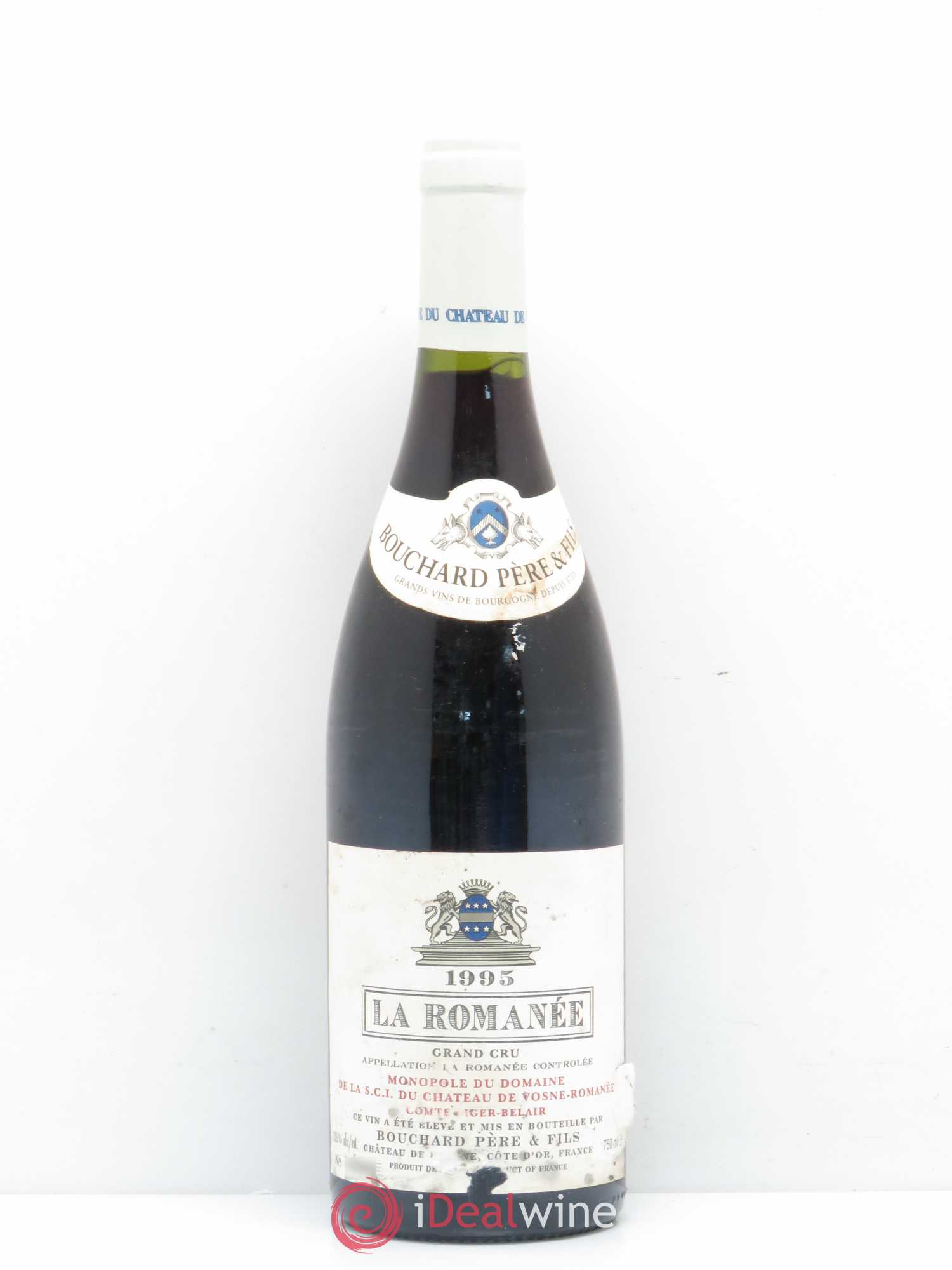 La Romanée Grand Cru Comte Liger-Belair (Domaine du) Bouchard et Fils 1995 - Lot de 1 bouteille - 0