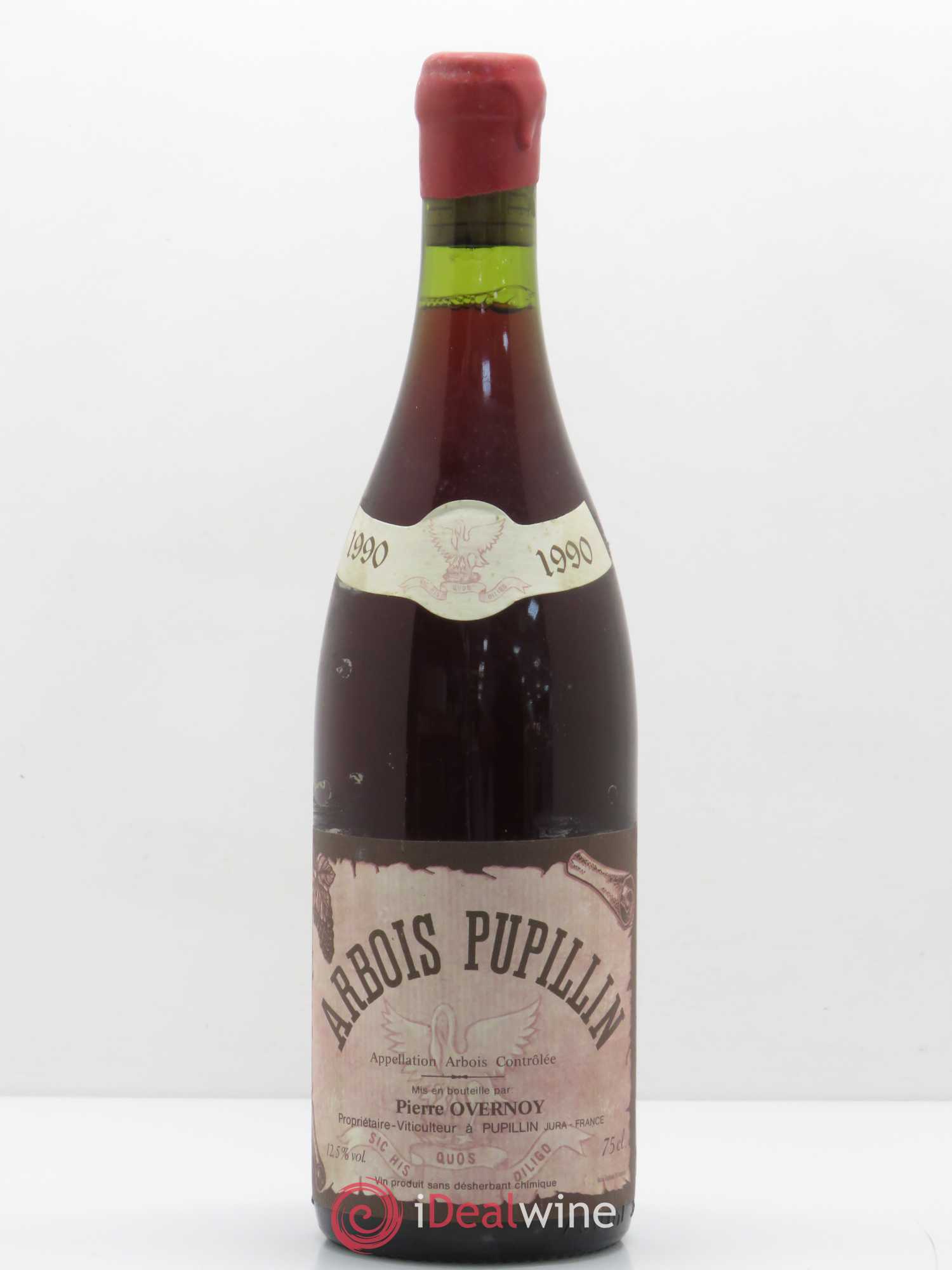 Arbois-Pupillin Poulsard (cire rouge) Overnoy-Houillon (Domaine) 1990 - Lot de 1 bouteille - 0