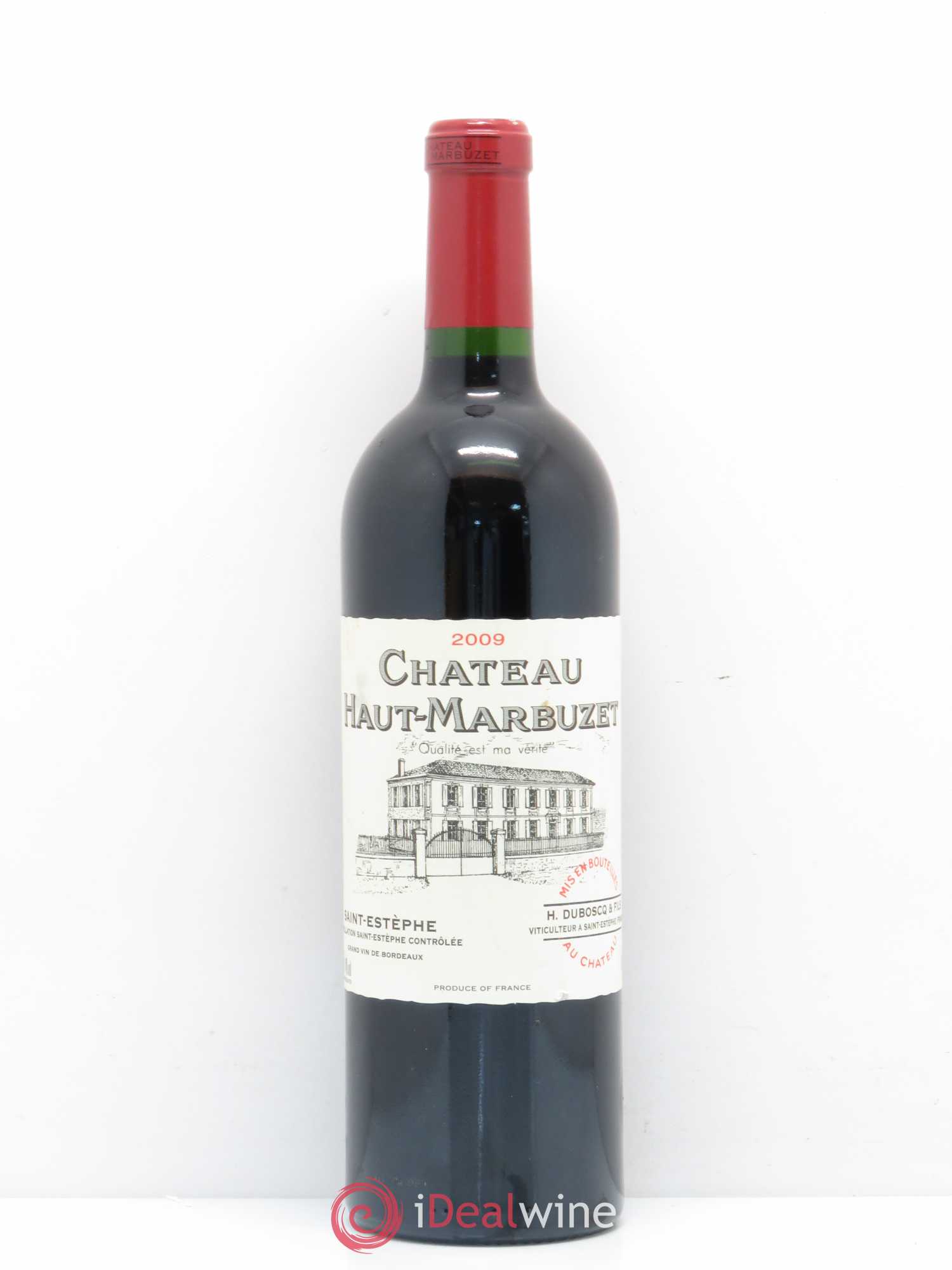 Château Haut Marbuzet 2009 - Lot de 1 bouteille - 0