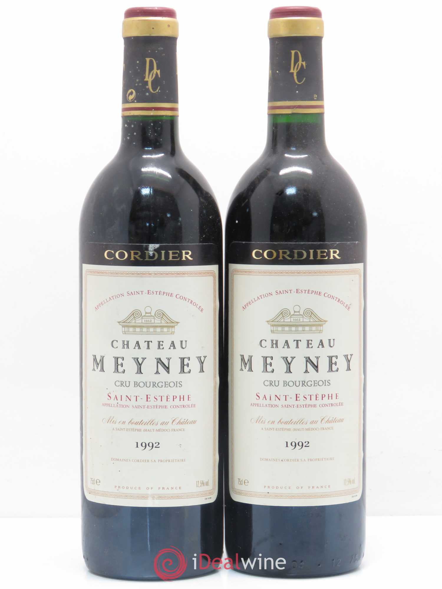 Château Meyney 1992 - Lot de 5 bouteilles - 2