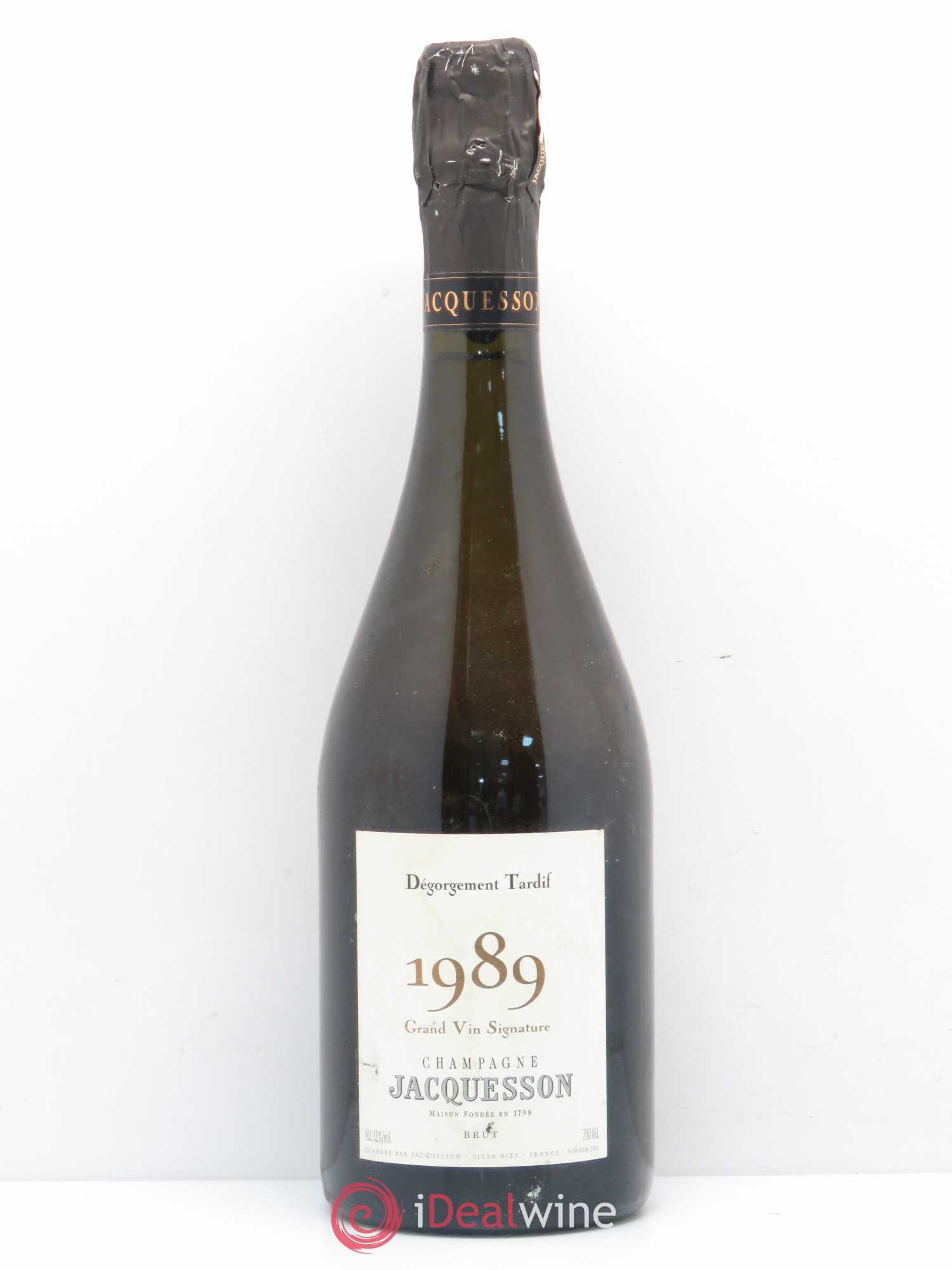 Dégorgement Tardif Jacquesson Signature 1989 - Lot de 1 bouteille - 0