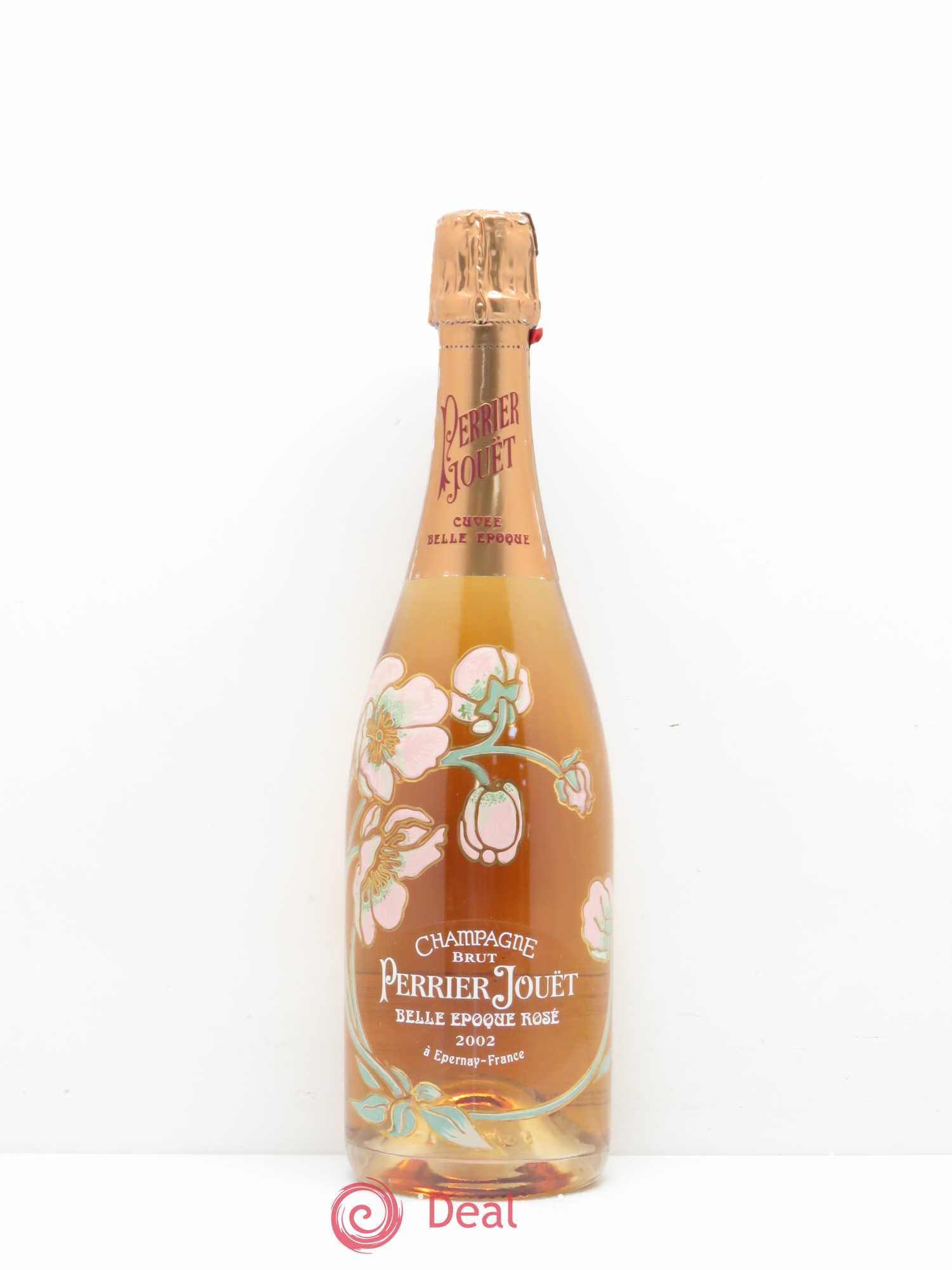 Cuvée Belle Epoque Brut Perrier-Jouët Rosé 2002 - Lot de 1 bouteille - 0