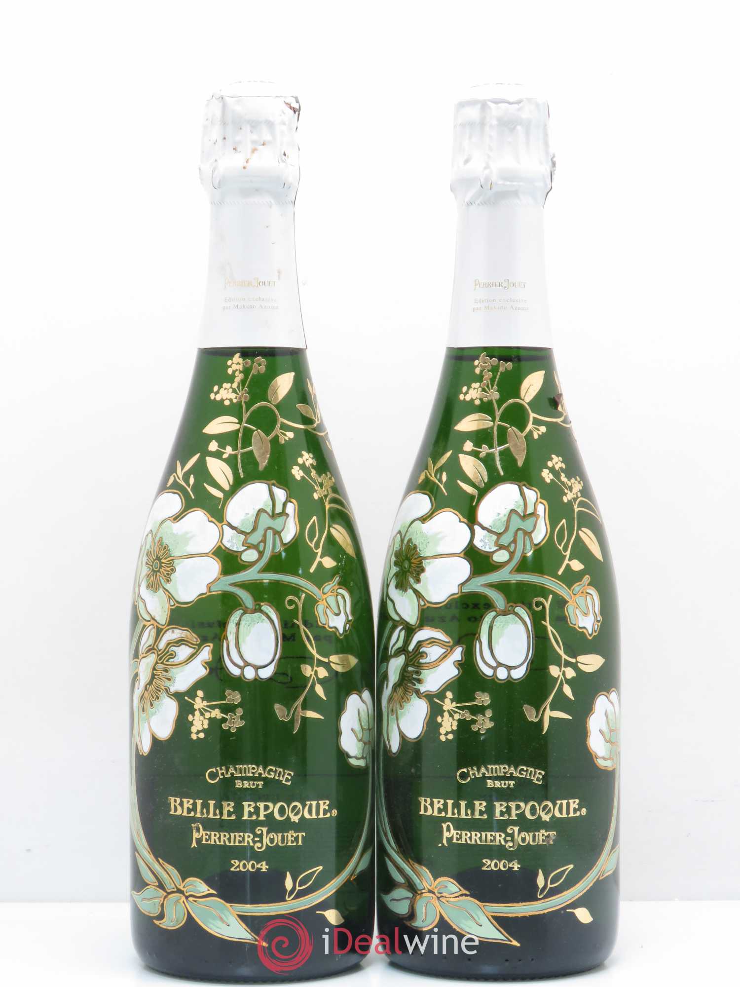 Cuvée Belle Epoque Brut Perrier-Jouët Makoto Azuma 2004 - Lot of 2 bottles - 0
