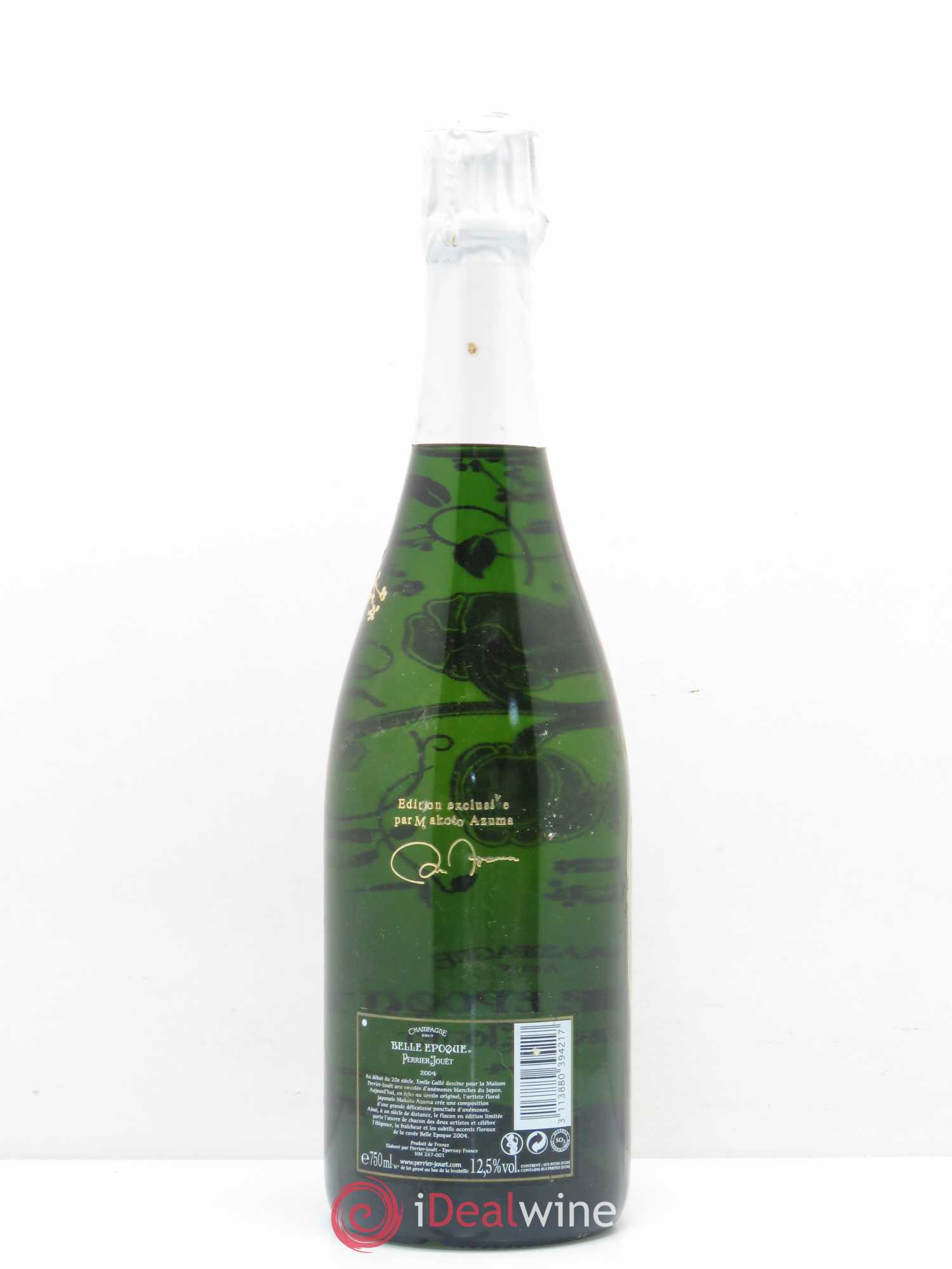 Cuvée Belle Epoque Brut Perrier-Jouët Makoto Azuma 2004 - Lot de 1 bouteille - 1