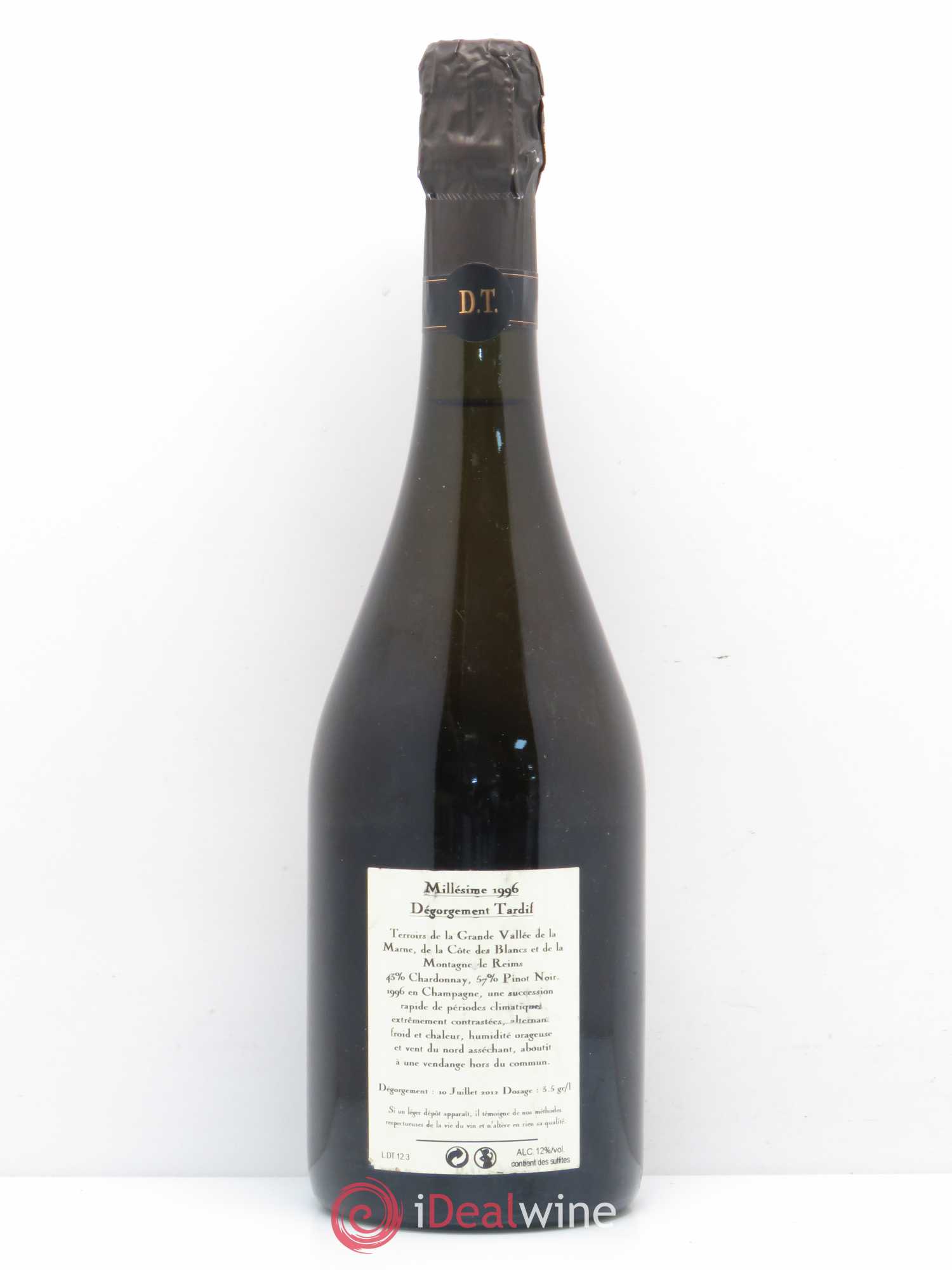 Dégorgement Tardif Jacquesson Signature 1996 - Lot de 1 bouteille - 1