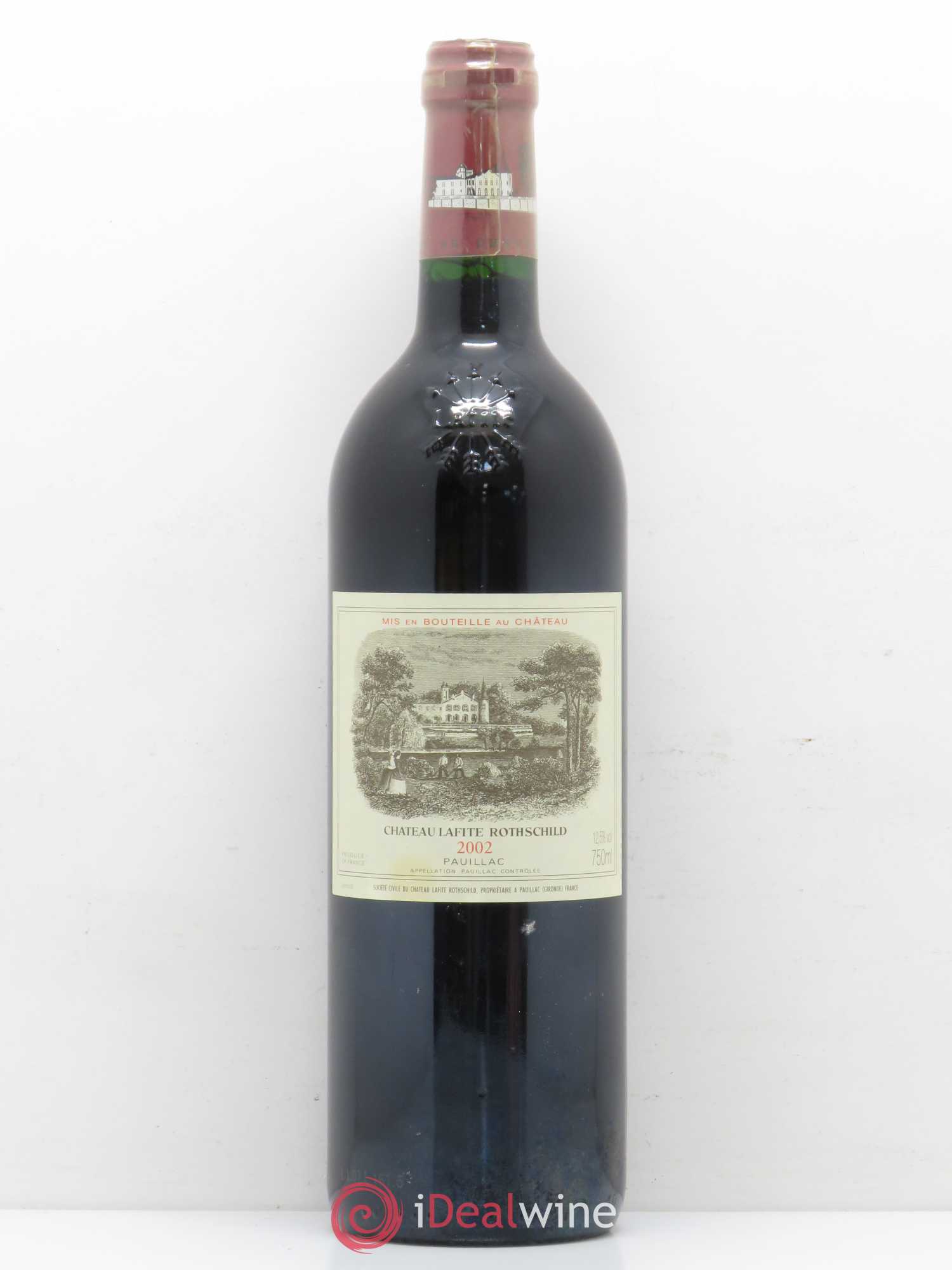 Château Lafite Rothschild 1er Grand Cru Classé 2002 - Lot de 1 bouteille - 0