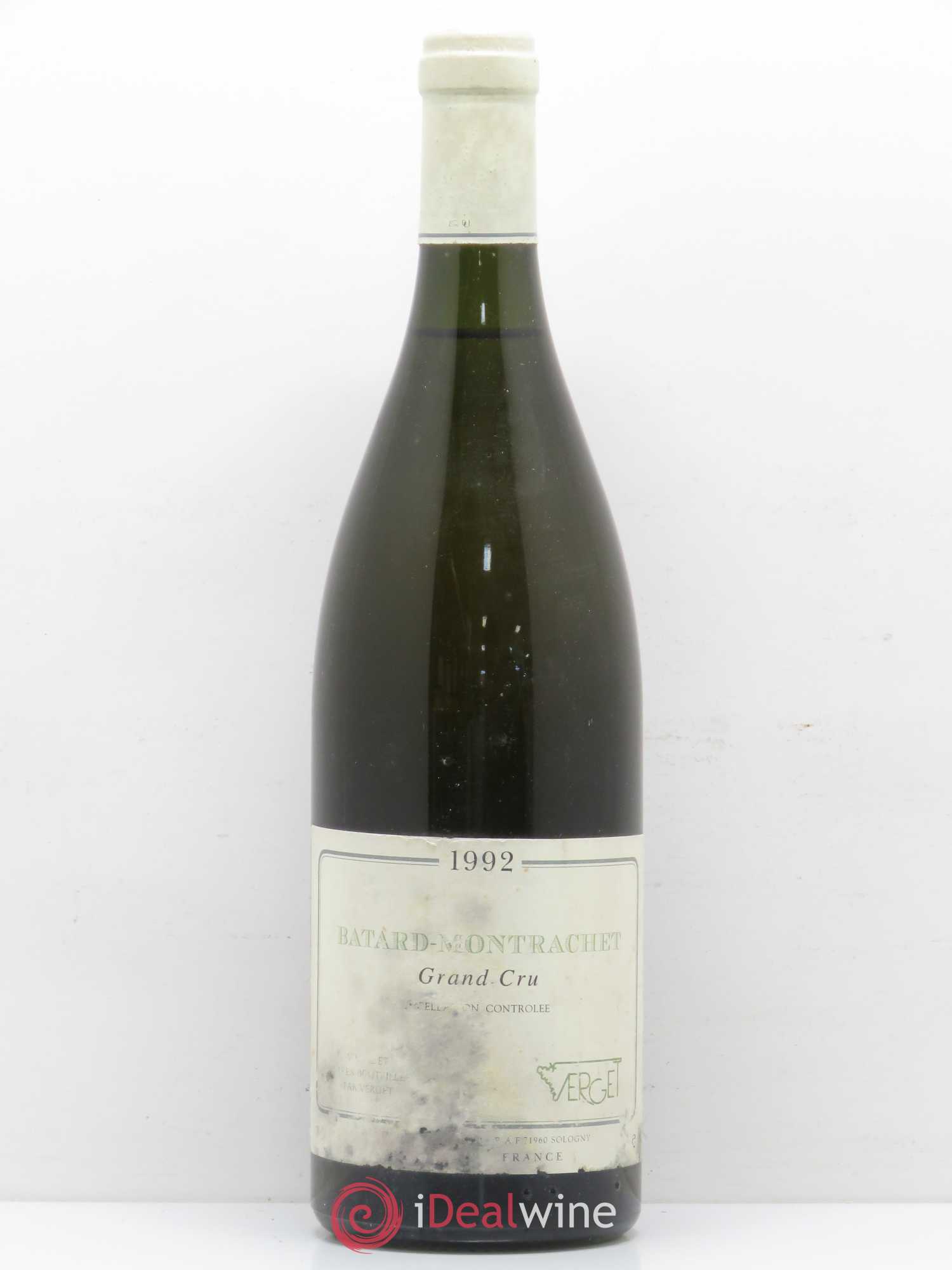 Bâtard-Montrachet Grand Cru Verget 1992 - Lot de 1 bouteille - 0