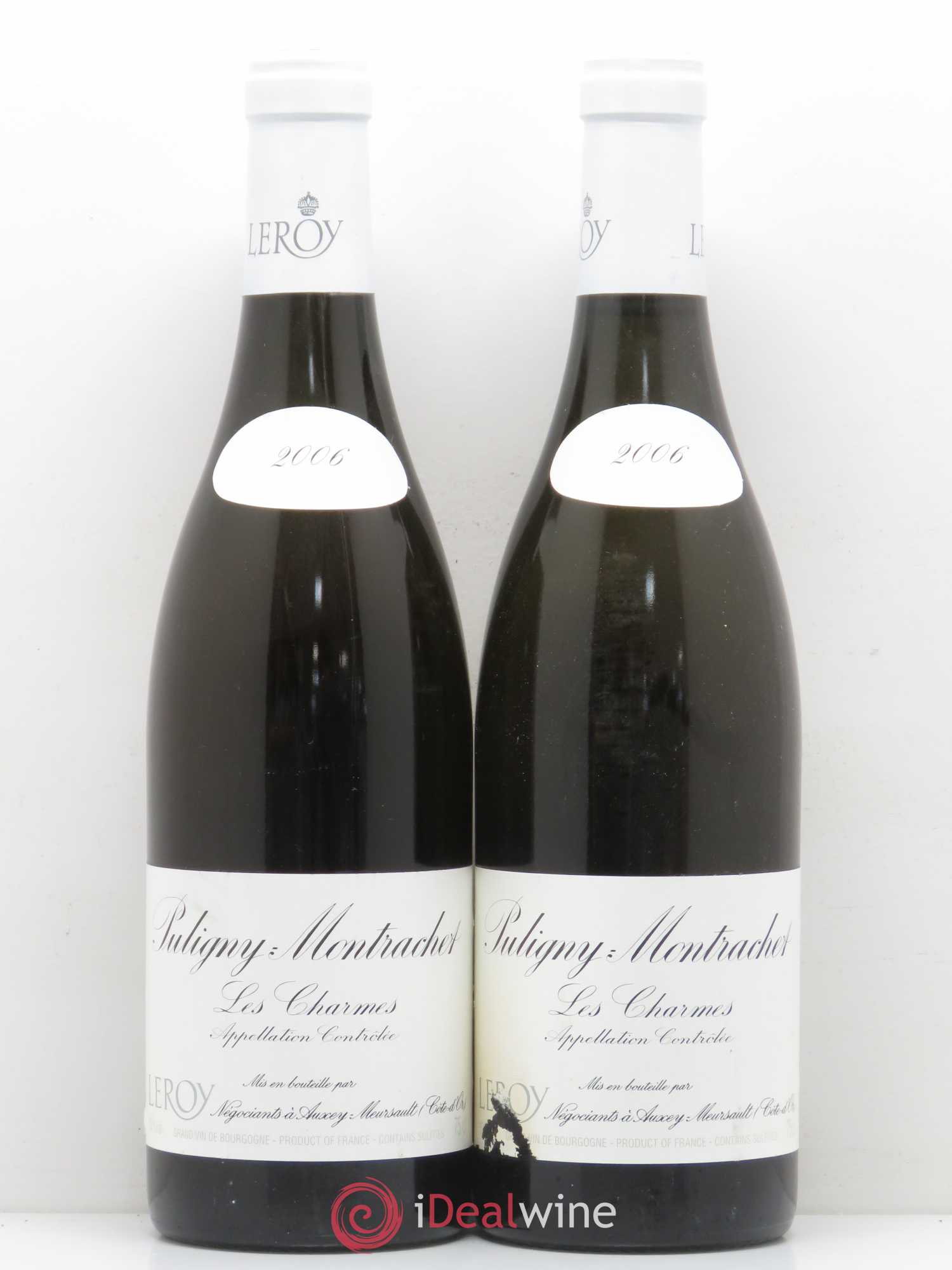 Puligny-Montrachet Les Charmes Leroy SA 2006 - Posten von 2 Flaschen - 0