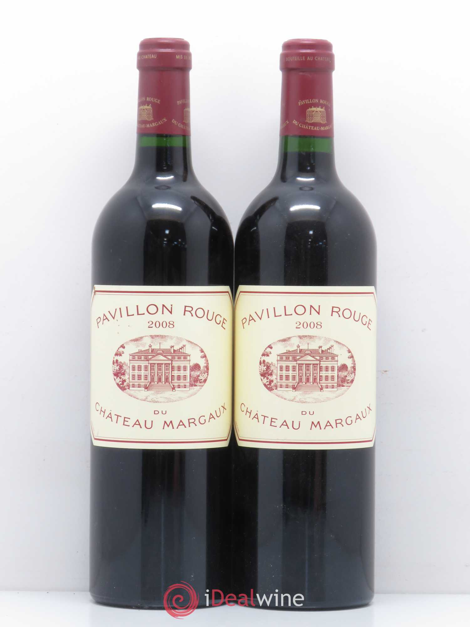 Pavillon Rouge du Château Margaux Second Vin 2008 - Lot de 2 bouteilles - 0