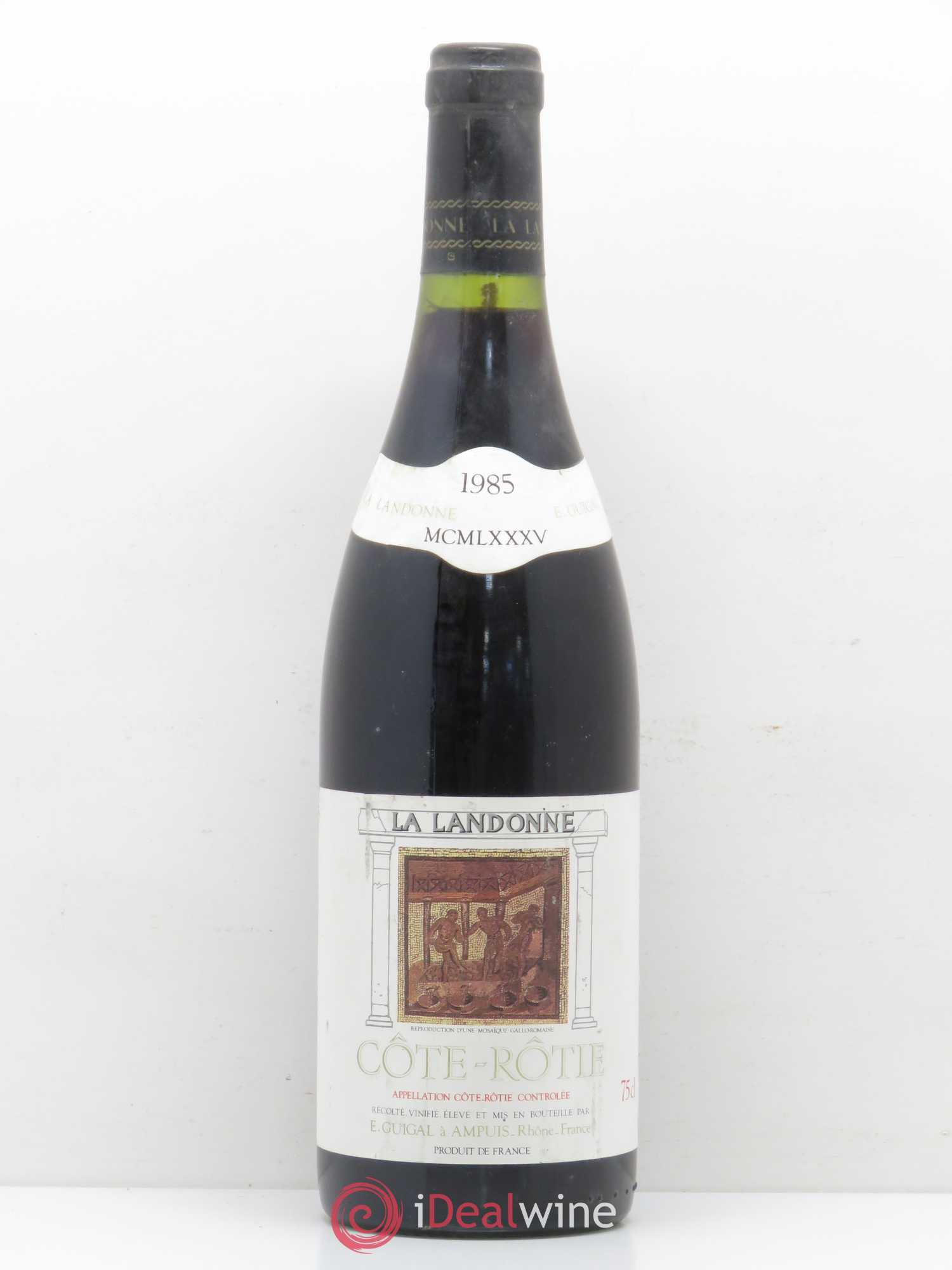 Côte-Rôtie La Landonne Guigal 1985 - Lot de 1 bouteille - 0