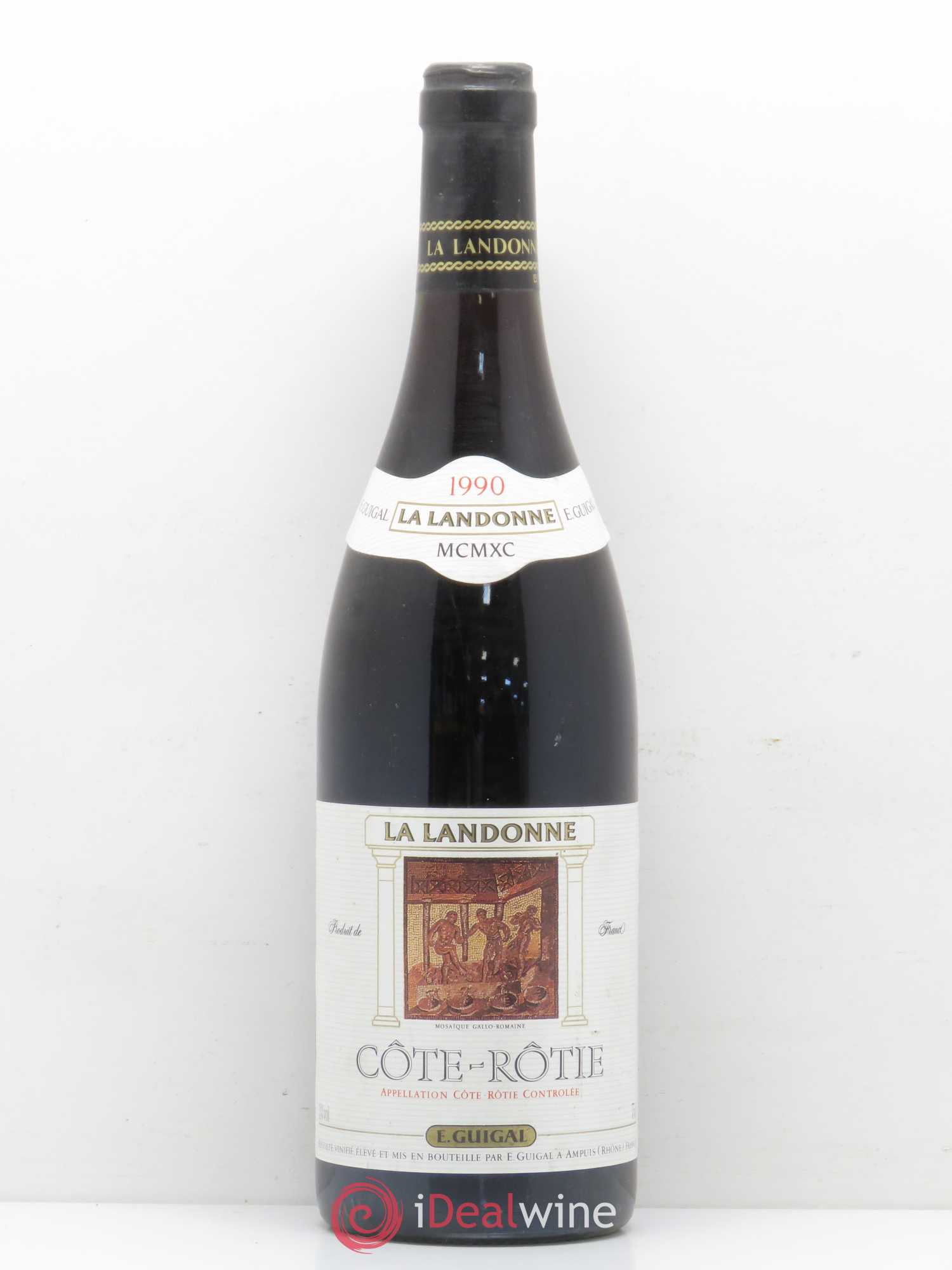 Côte-Rôtie La Landonne Guigal 1990 - Lot de 1 bouteille - 0