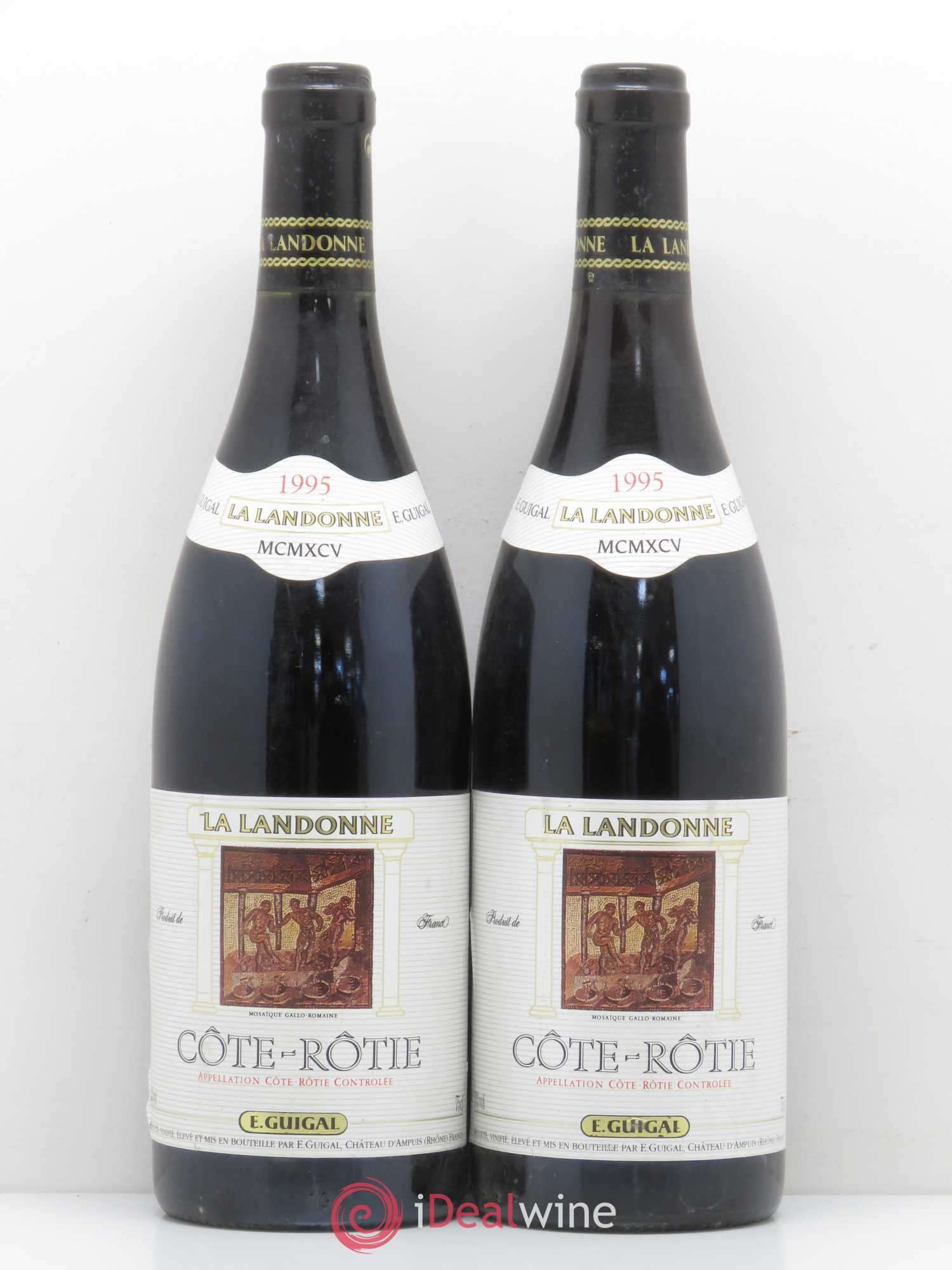 Côte-Rôtie La Landonne Guigal 1995 - Lot de 2 bouteilles - 0