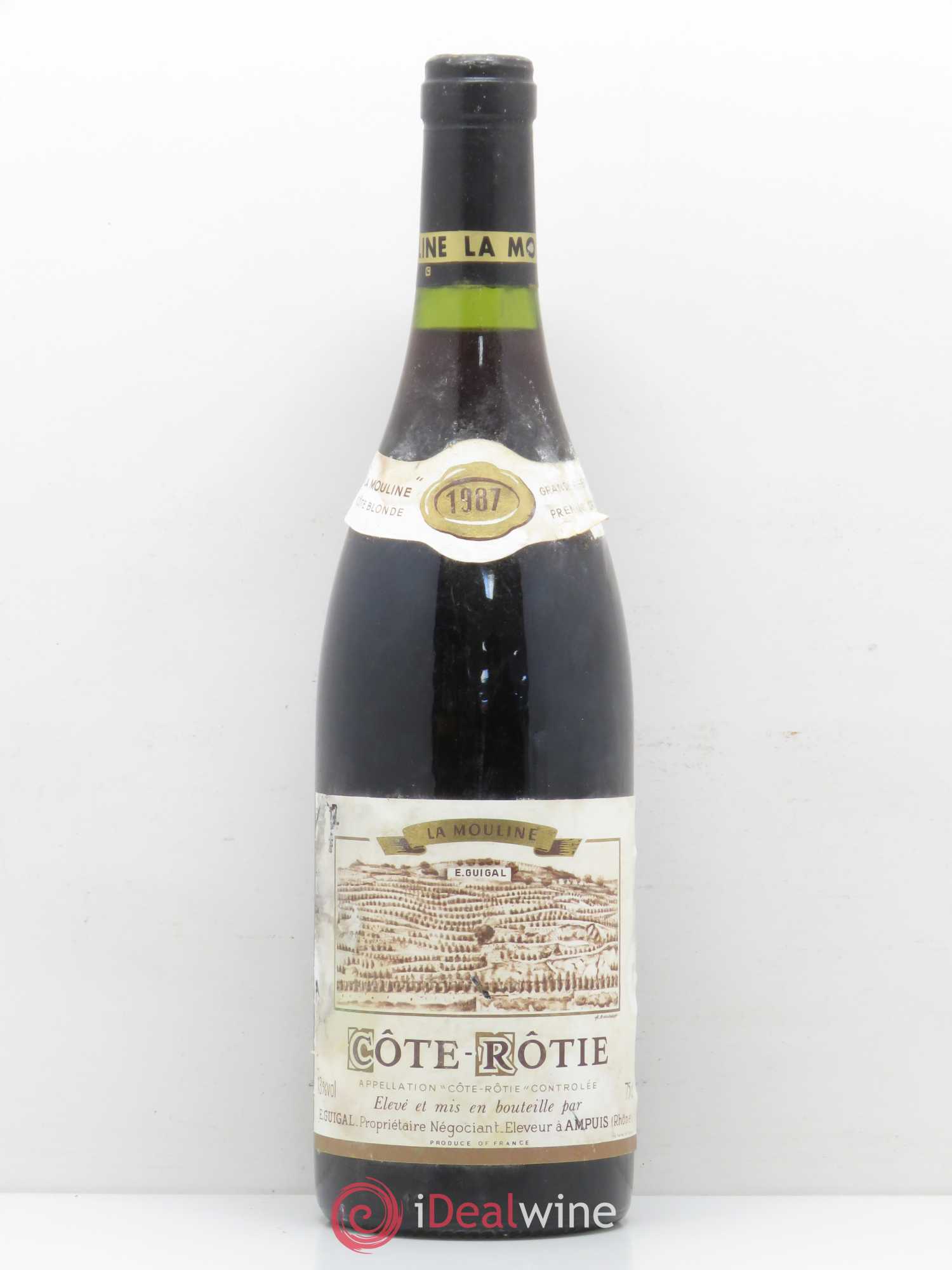 Côte-Rôtie La Mouline Guigal 1987 - Lot de 1 bouteille - 0