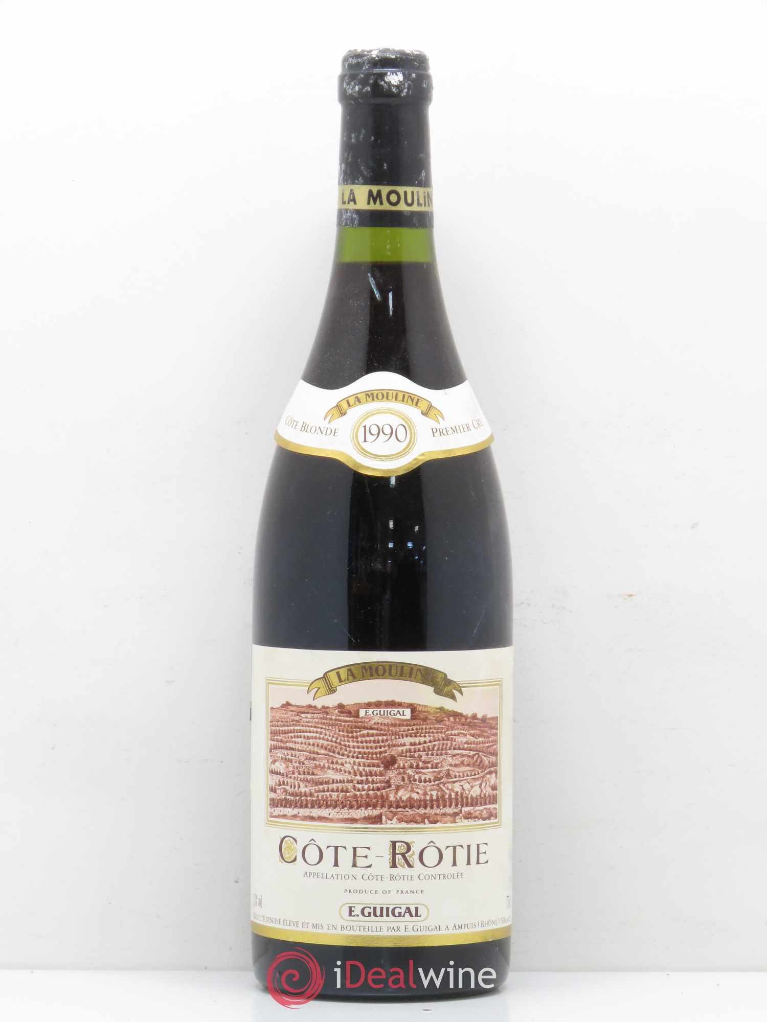 Côte-Rôtie La Mouline Guigal 1990 - Lot de 1 bouteille - 0