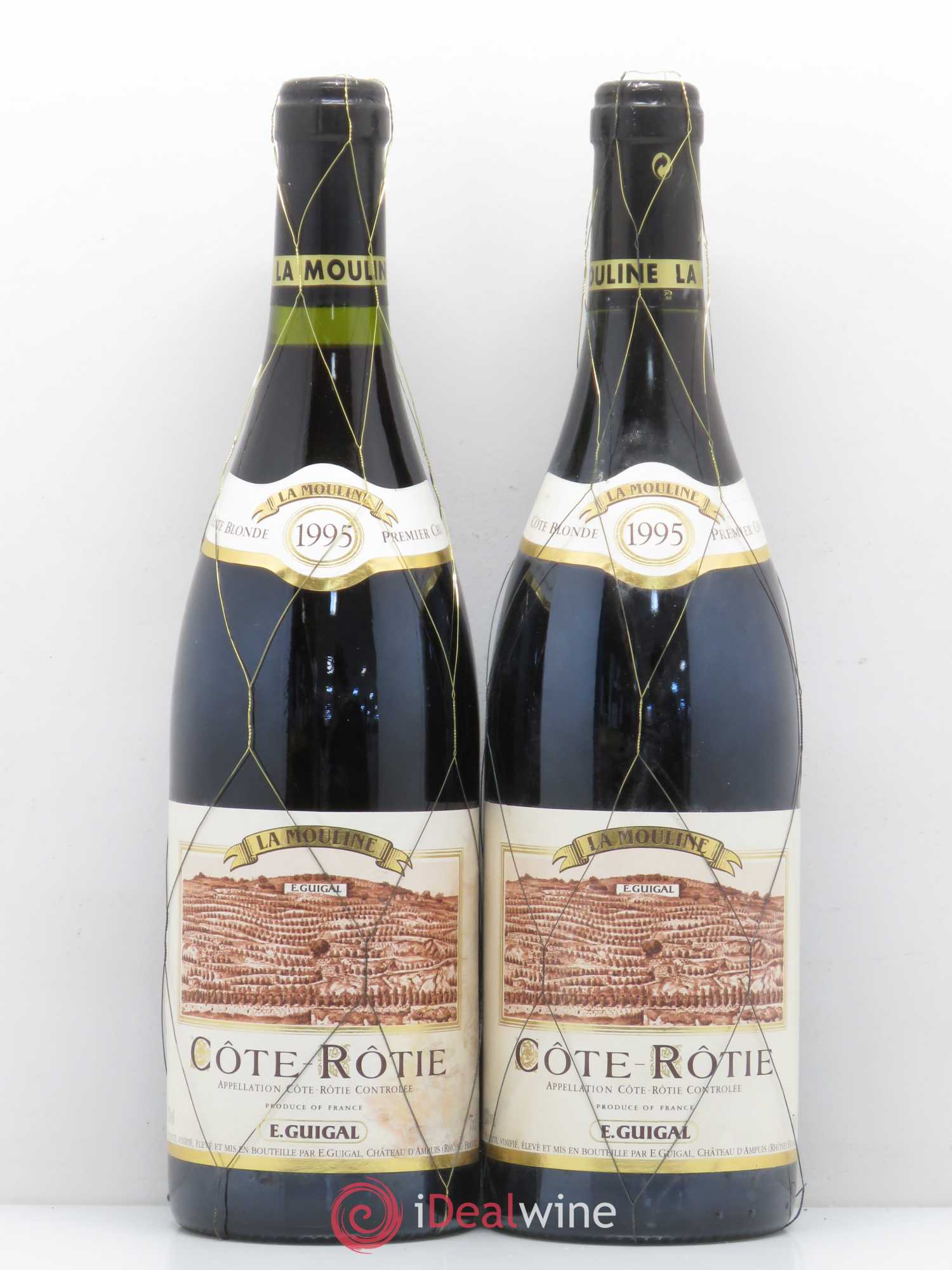 Côte-Rôtie La Mouline Guigal 1995 - Lot de 2 bouteilles - 0