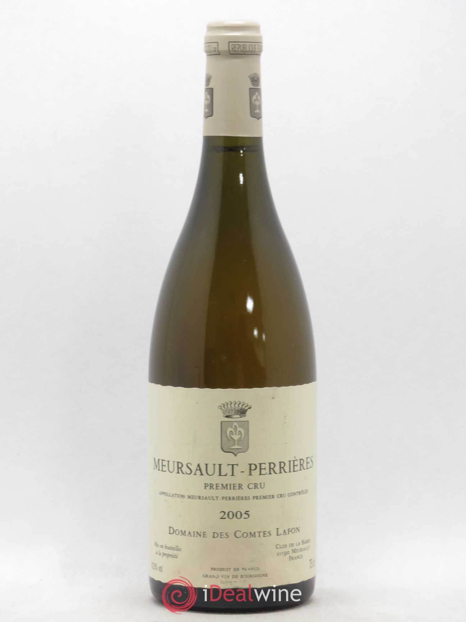 Meursault 1er Cru Perrières Comtes Lafon (Domaine des) 2005 - Lot de 1 bouteille - 0