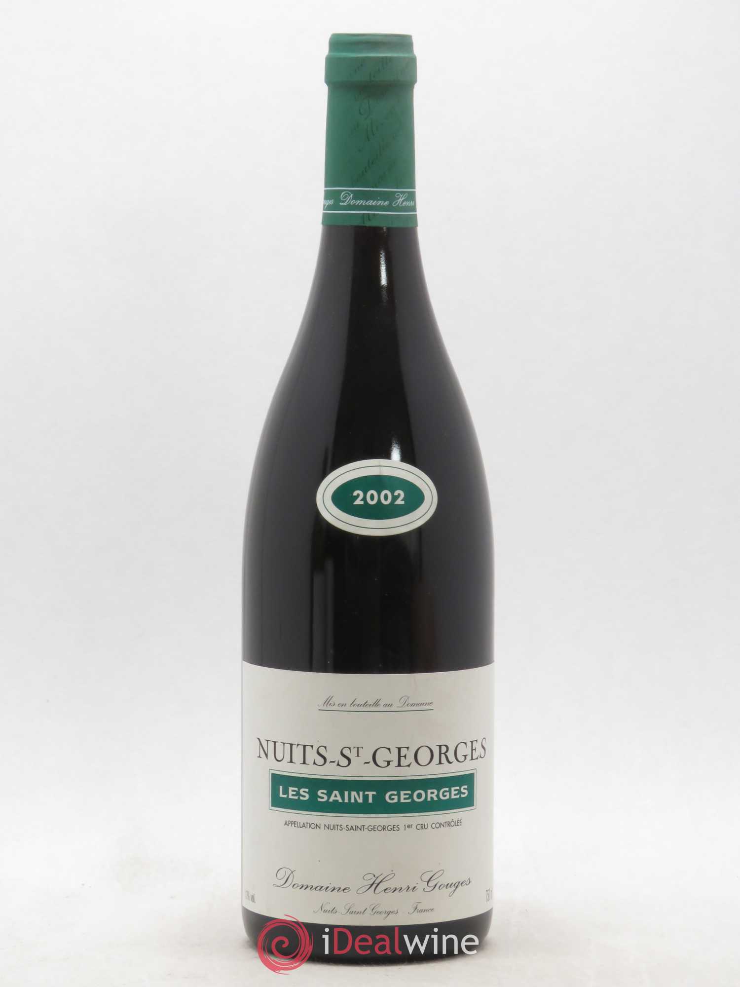 Nuits-Saint-Georges 1er Cru Les Saints Georges Henri Gouges 2002 - Posten von 1 Flasche - 0
