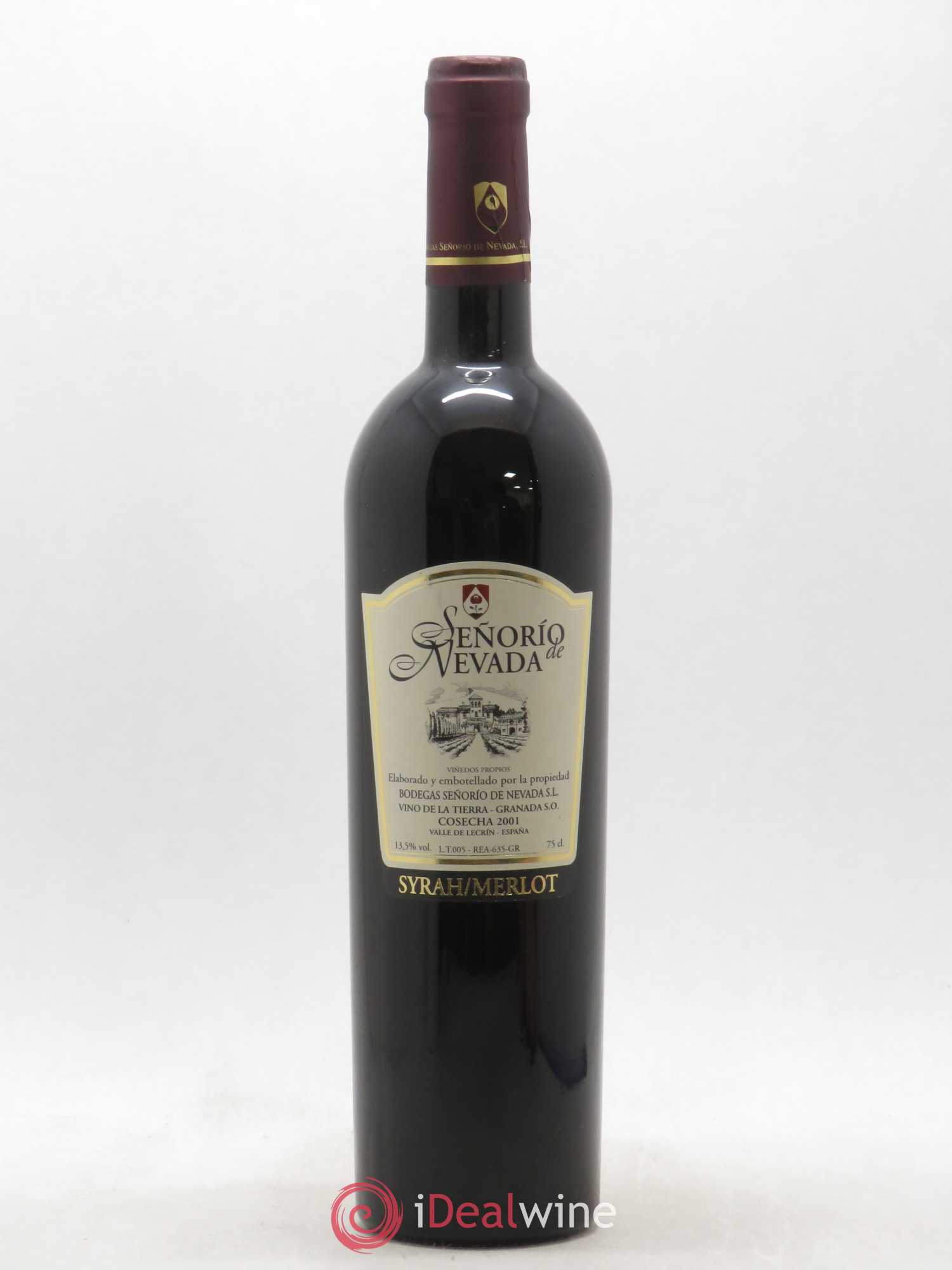 Espagne Vino de la Tierra Granada SO Senorio de Nevada (sans prix de réserve) 2001 - Posten von 1 Flasche - 0
