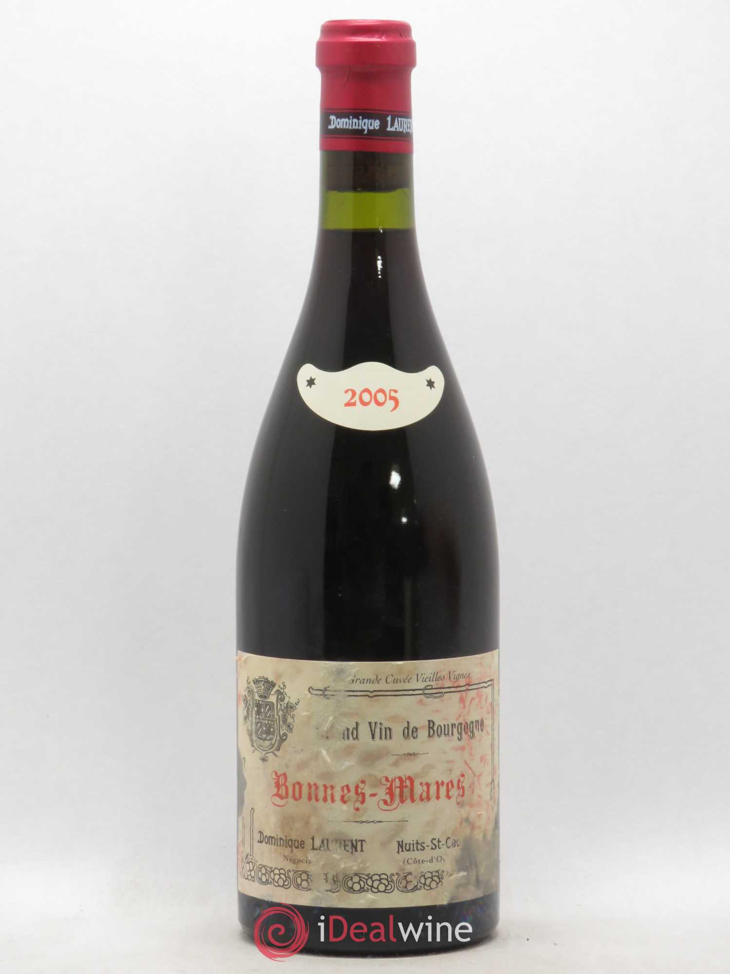 Bonnes-Mares Grand Cru Dominique Laurent Grande cuvée Vieilles vignes 2005 - Posten von 1 Flasche - 0