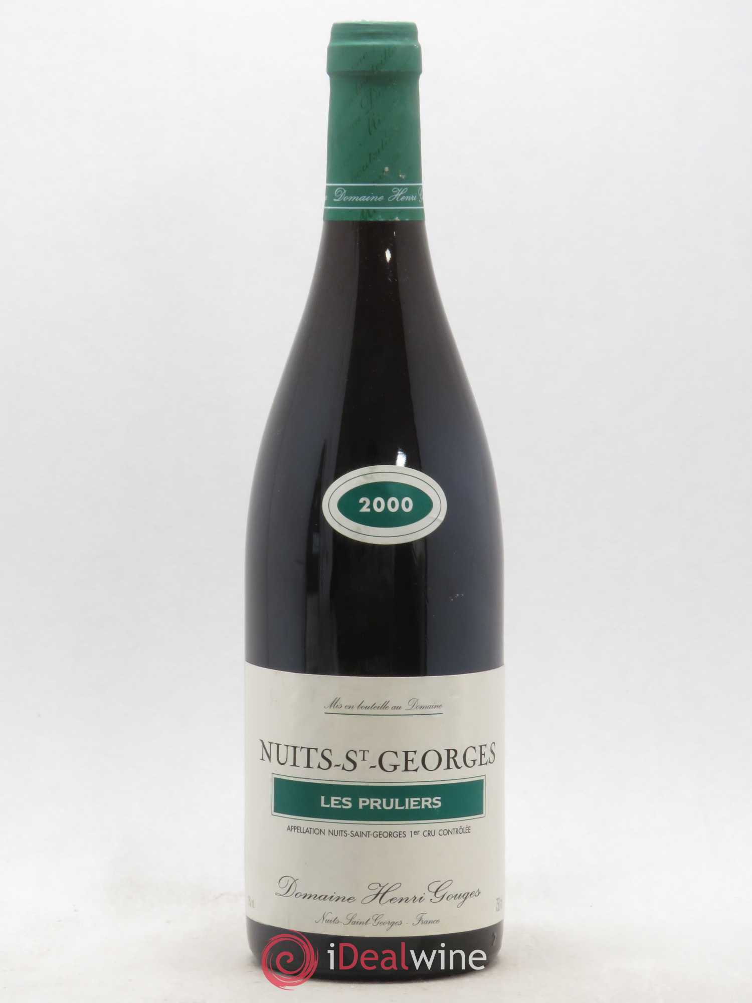 Nuits-Saint-Georges 1er Cru Les Pruliers Henri Gouges 2000 - Lot of 1 bottle - 0