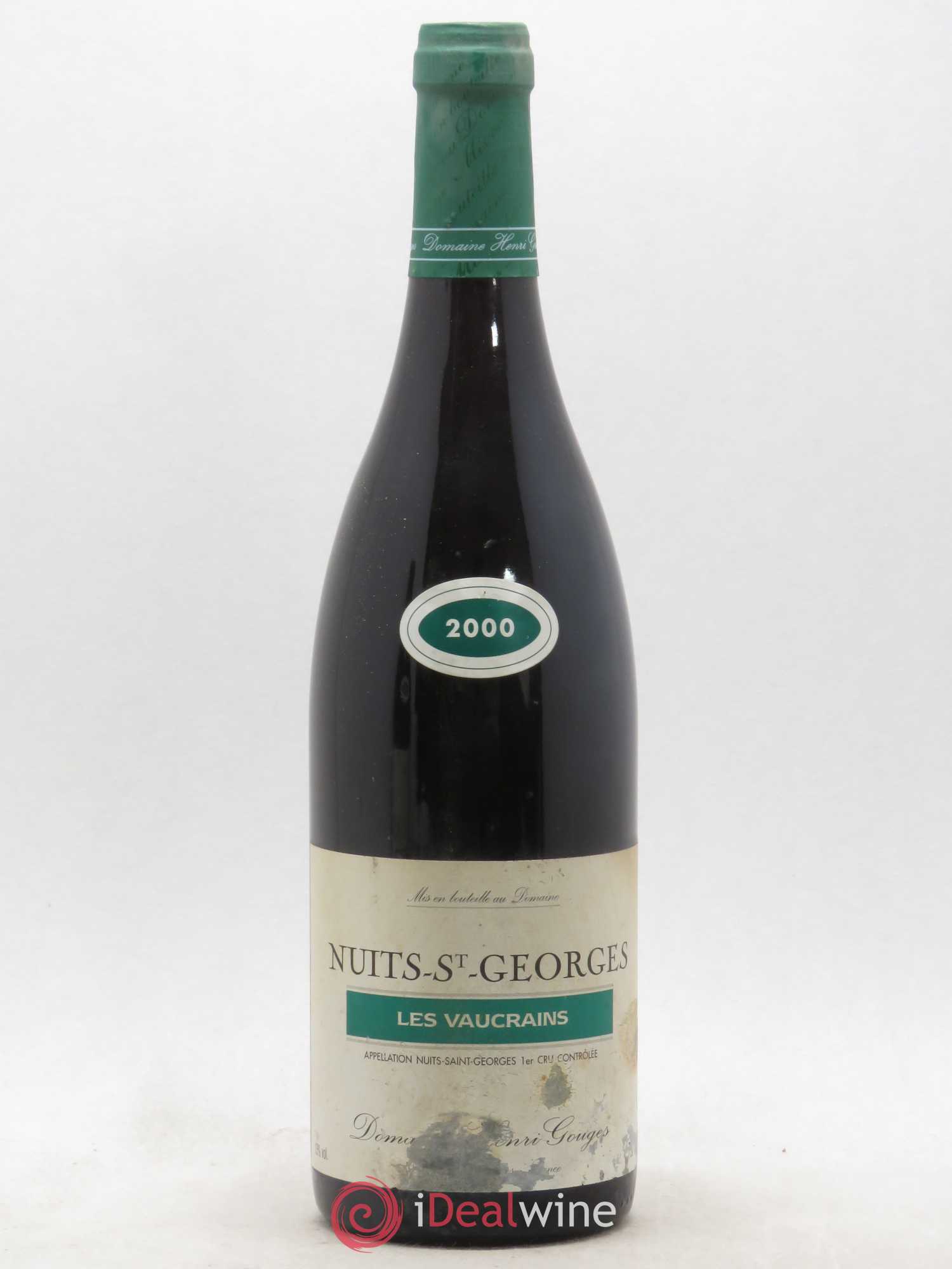 Nuits-Saint-Georges 1er Cru Les Vaucrains Henri Gouges 2000 - Lot de 1 bouteille - 0