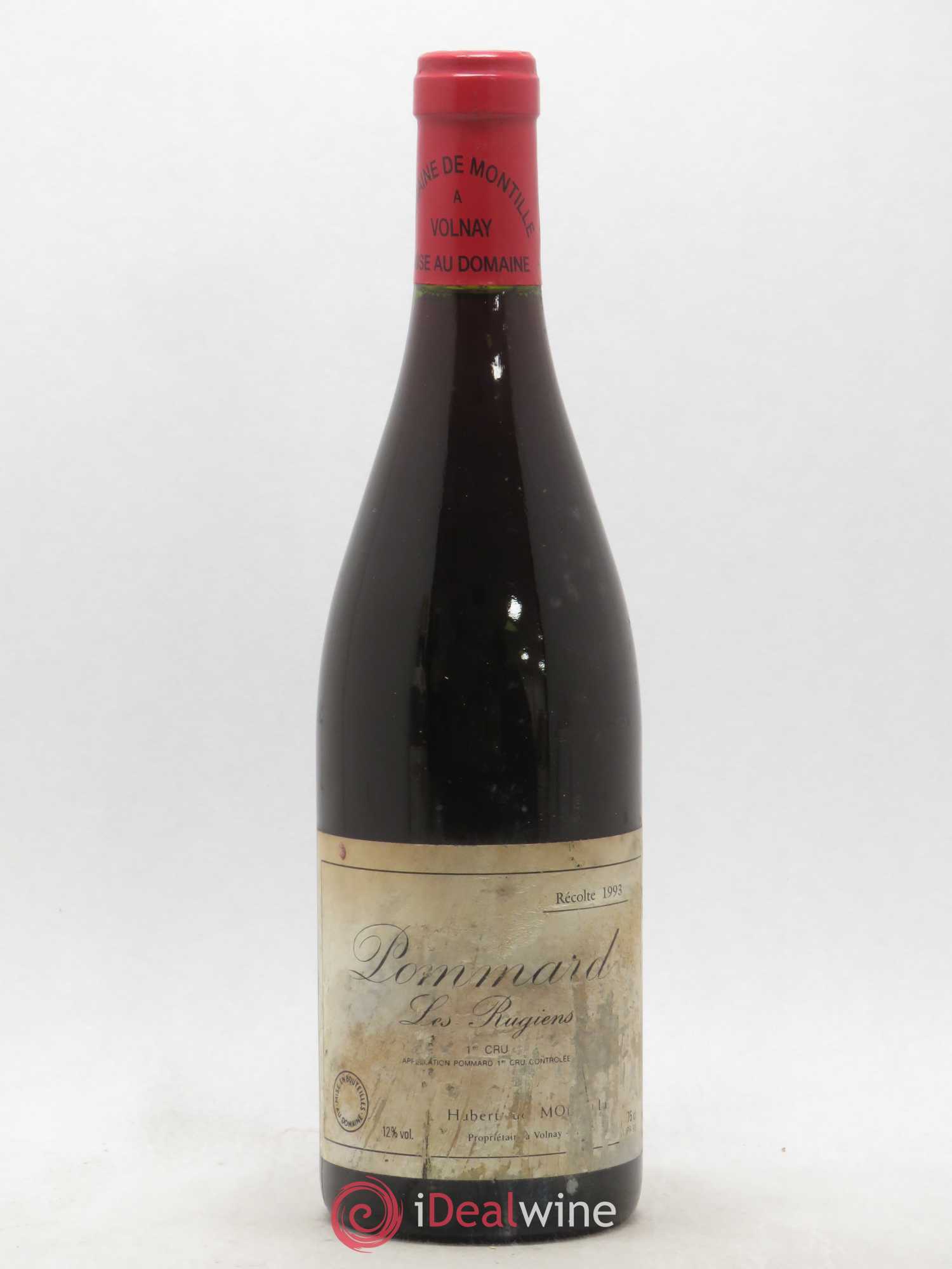 Pommard 1er Cru Les Rugiens De Montille (Domaine) 1993 - Lot de 1 bouteille - 0