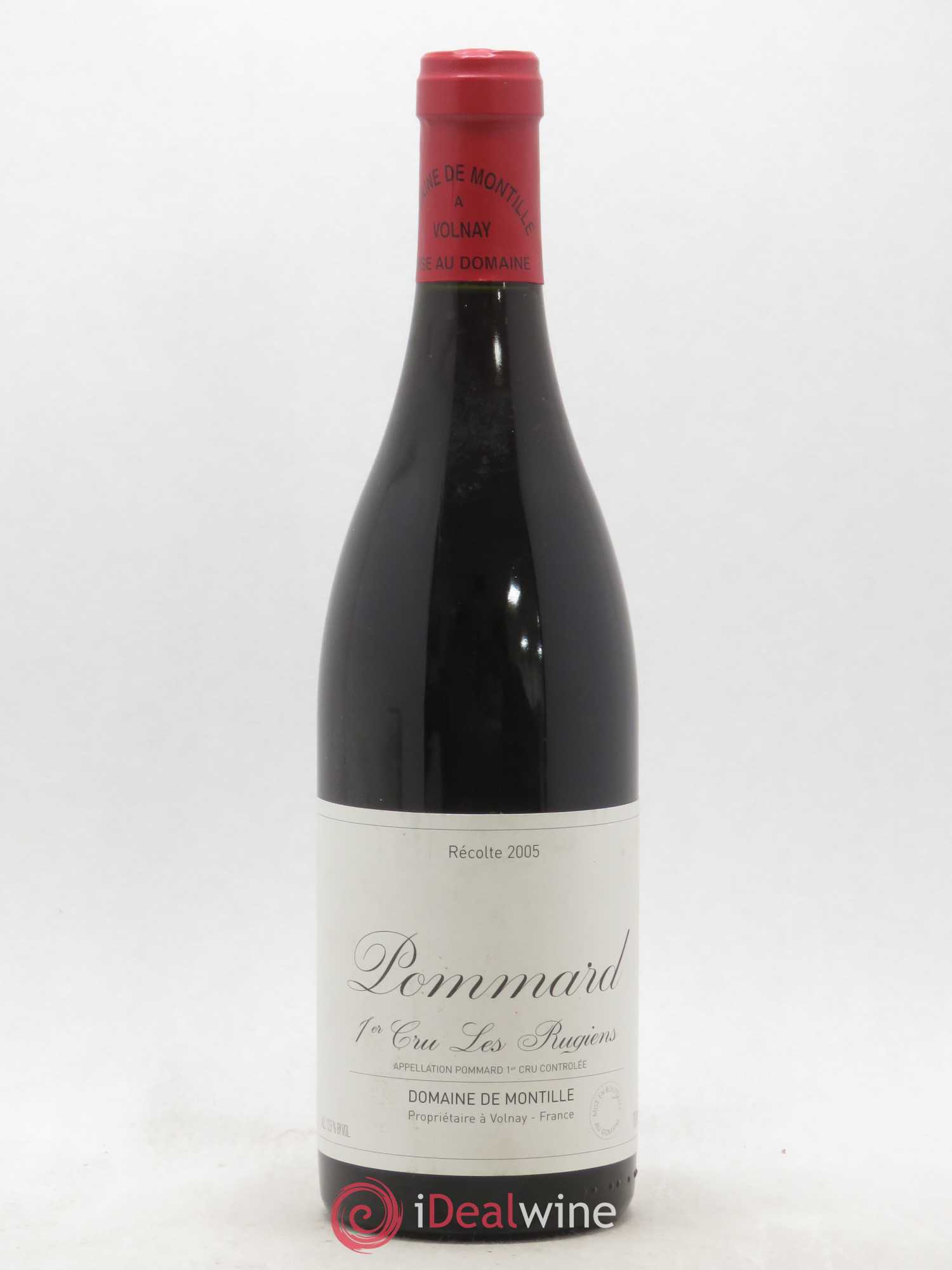 Pommard 1er Cru Les Rugiens De Montille (Domaine) 2005 - Lot de 1 bouteille - 0