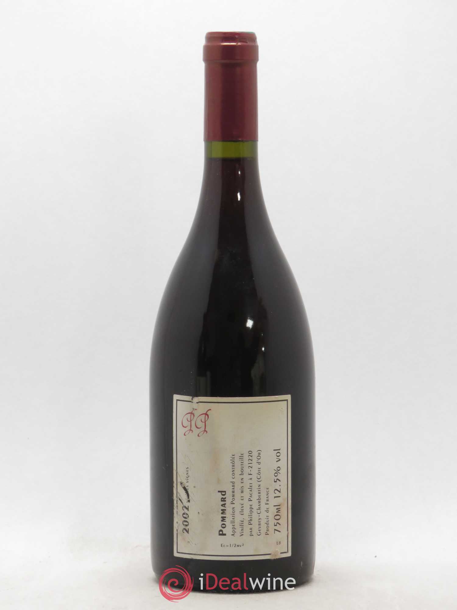 Pommard Philippe Pacalet 2002 - Lot de 1 bouteille - 1