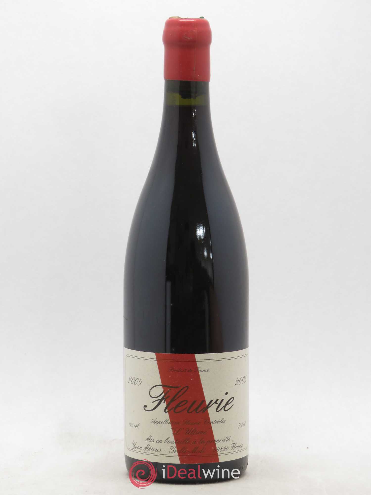 Fleurie l'Ultime Yvon Métras 2005 - Lot de 1 bouteille - 0