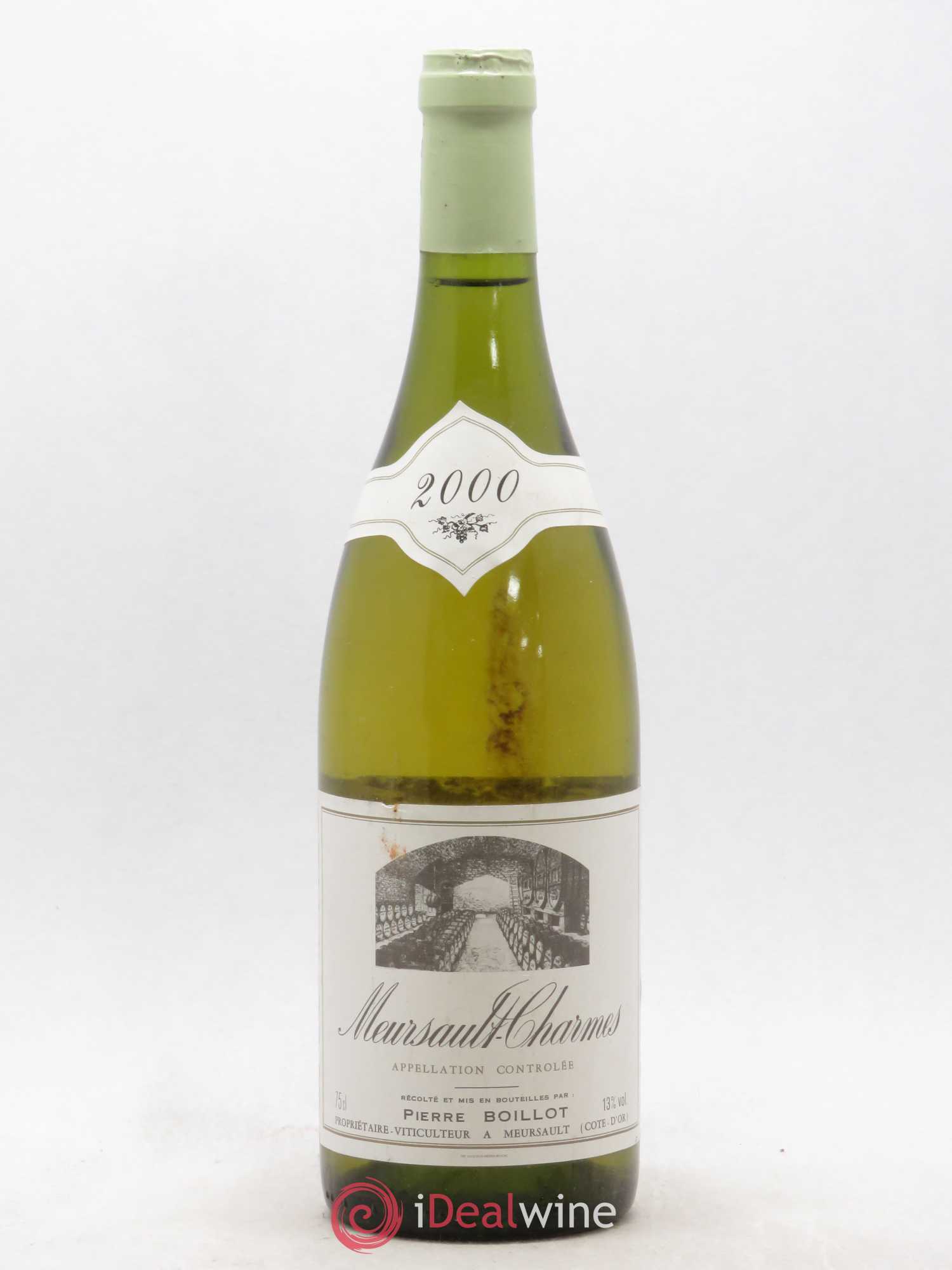 Meursault 1er Cru Charmes Pierre Boillot 2000 - Lot de 1 bouteille - 0