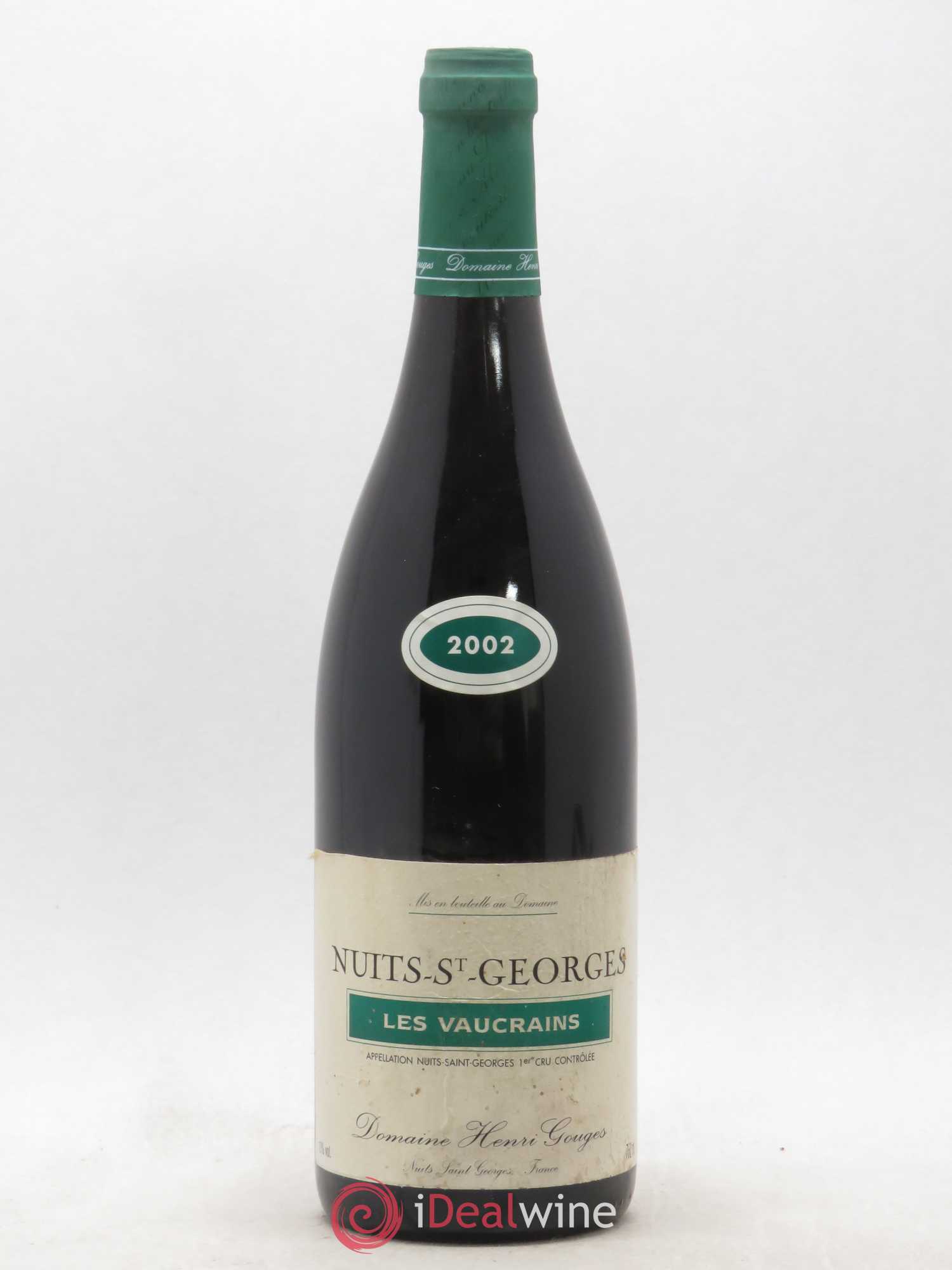 Nuits-Saint-Georges 1er Cru Les Vaucrains Henri Gouges 2002 - Lot de 1 bouteille - 0