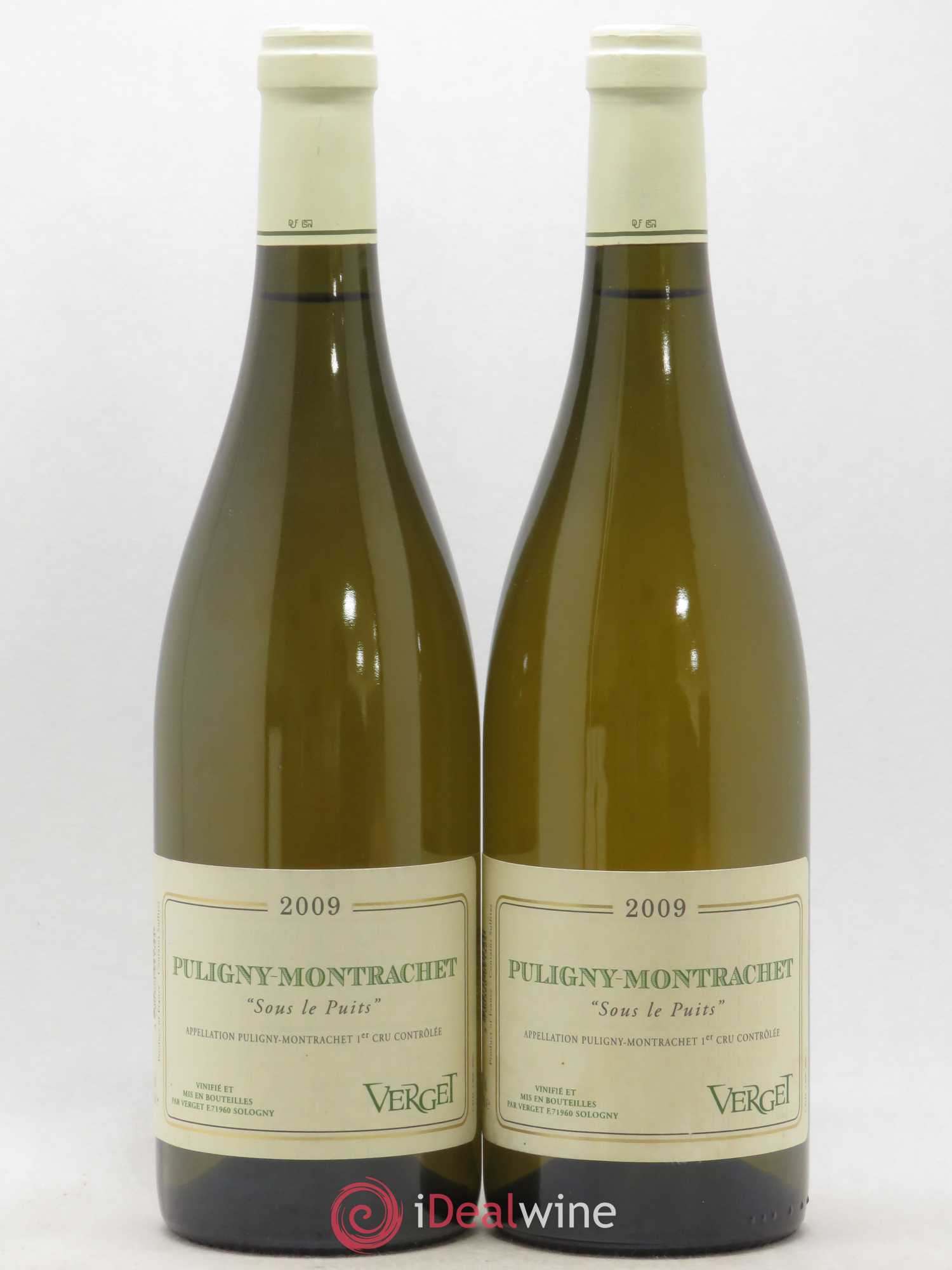 Puligny-Montrachet 1er Cru Sous le Puits Verget 2009 - Lot de 2 bouteilles - 0