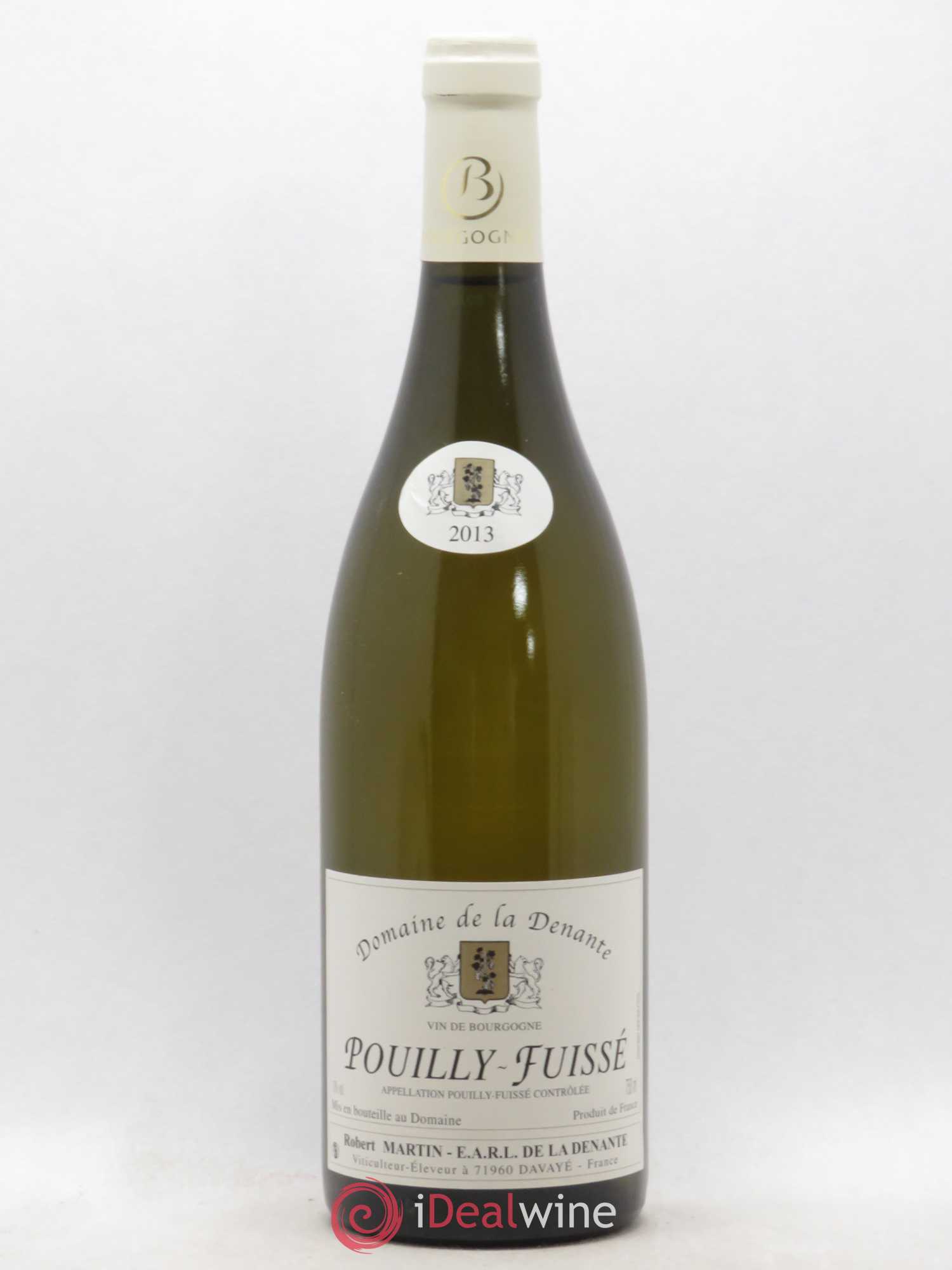 Pouilly-Fuissé Domaine de la Denante Martin 2013 - Posten von 1 Flasche - 0