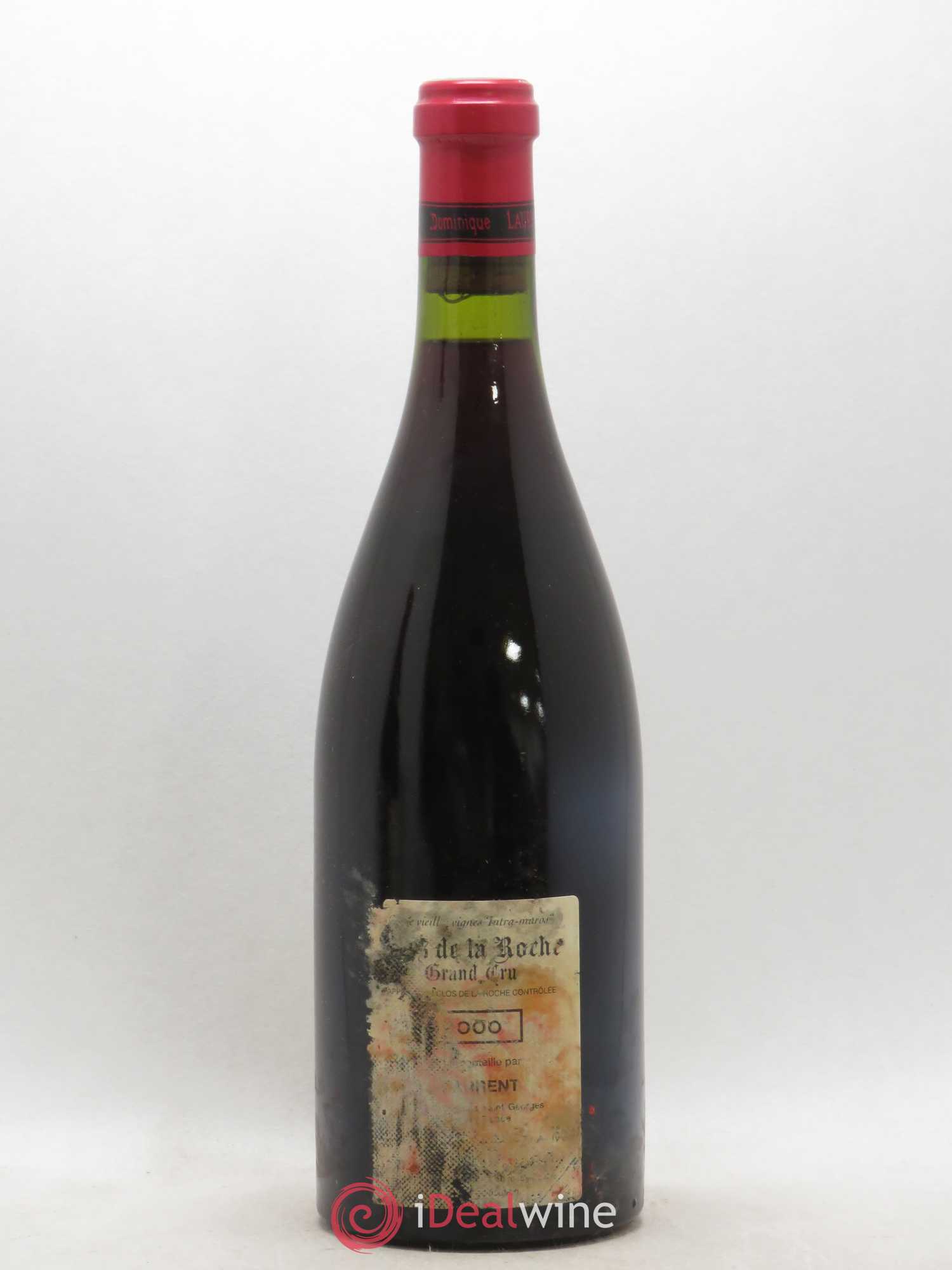 Clos de la Roche Grand Cru Vieilles vignes Intra-muros Dominique Laurent 2000 - Lot de 1 bouteille - 1