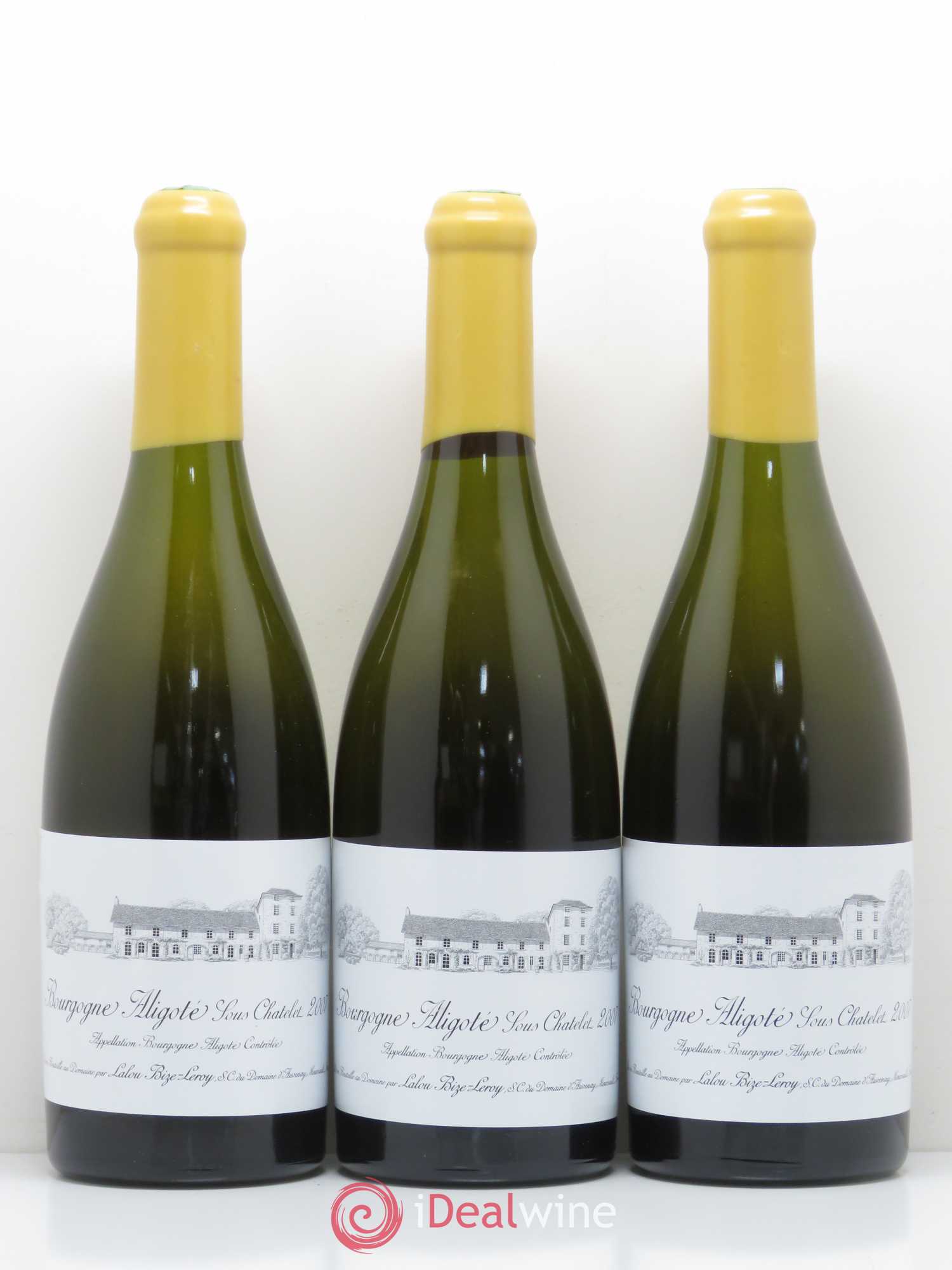 Bourgogne Aligoté Sous Chatelet d'Auvenay (Domaine) Sous Chatelet 2007 - Lot de 3 bouteilles - 0