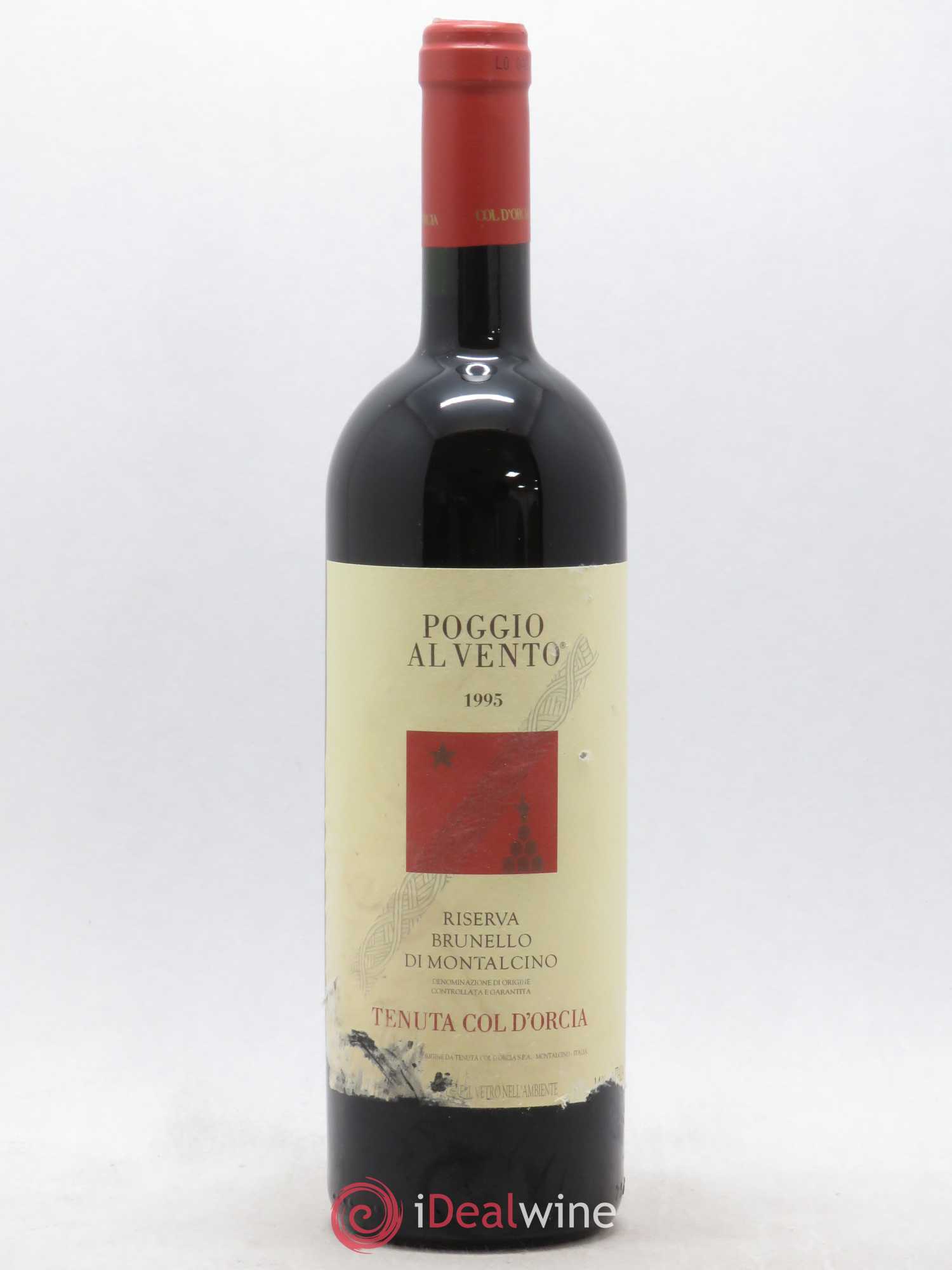 Brunello di Montalcino Tenuta Col d'Orcia Poggio al Vento 1995 - Posten von 1 Flasche - 0