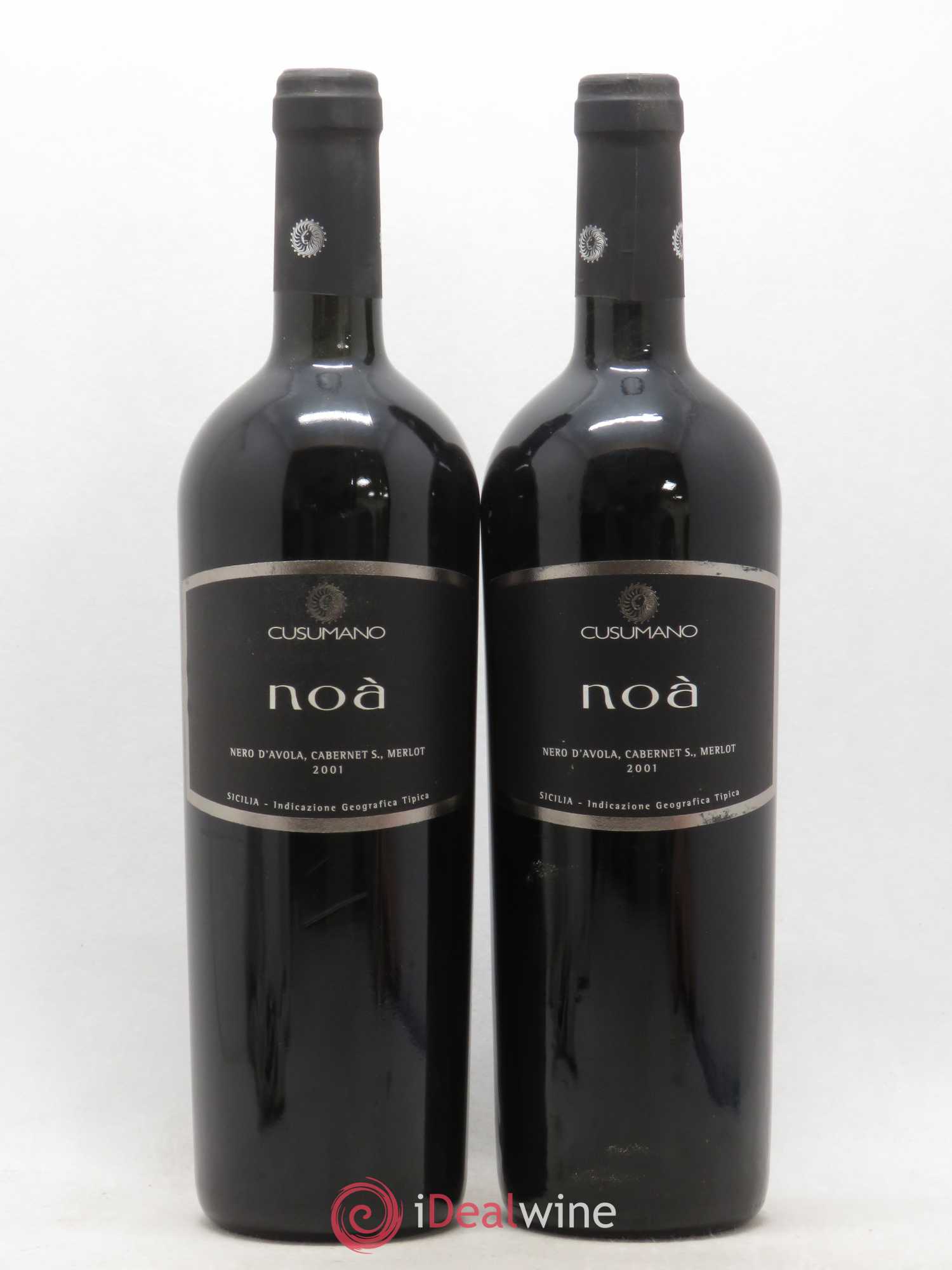 IGT Sicile Nero d'Avola Noa Cusumano 2001 - Posten von 2 Flaschen - 0