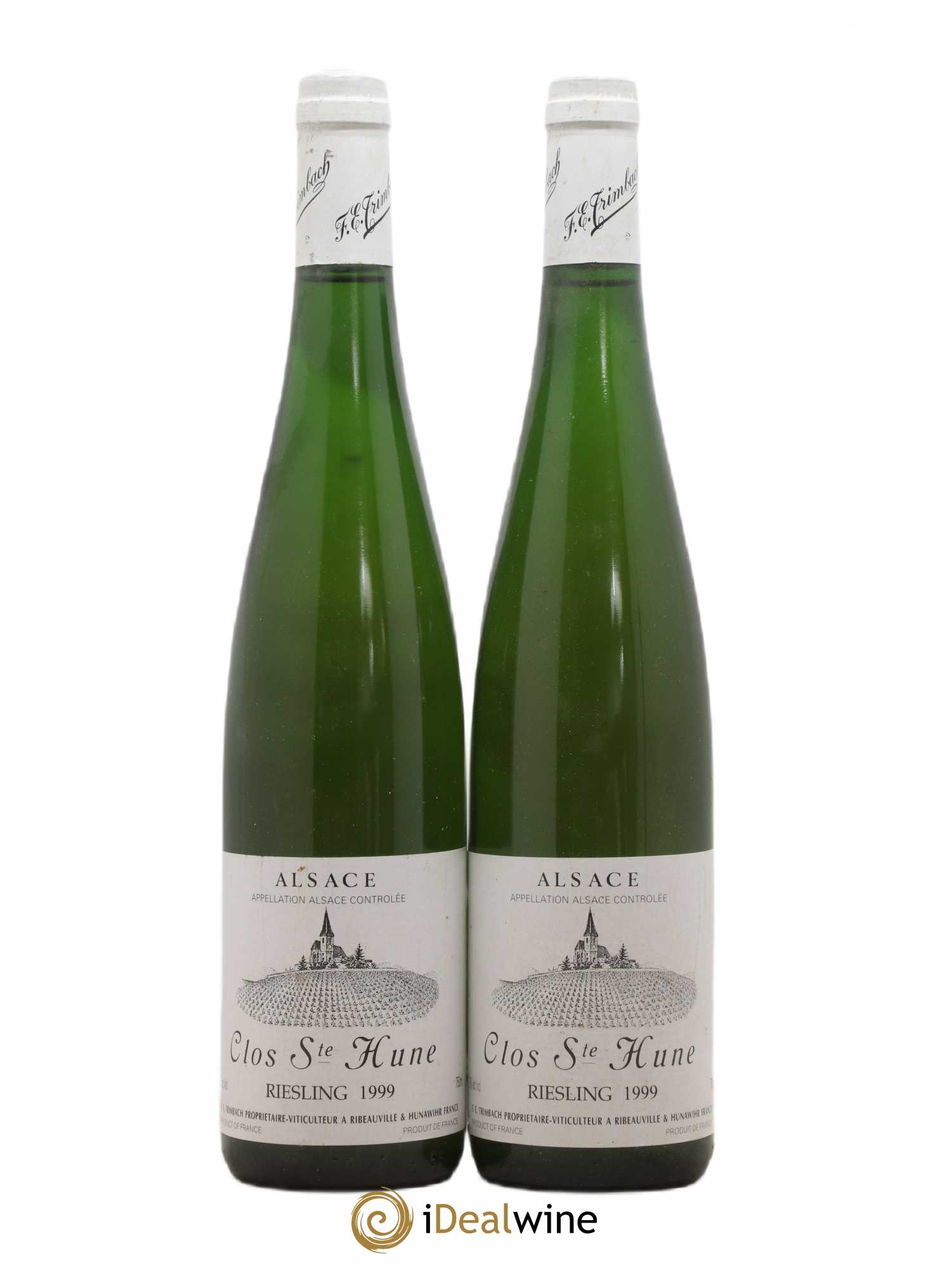Alsace Riesling Clos Sainte-Hune Trimbach (Domaine) 1999 - Lot de 2 bouteilles - 0