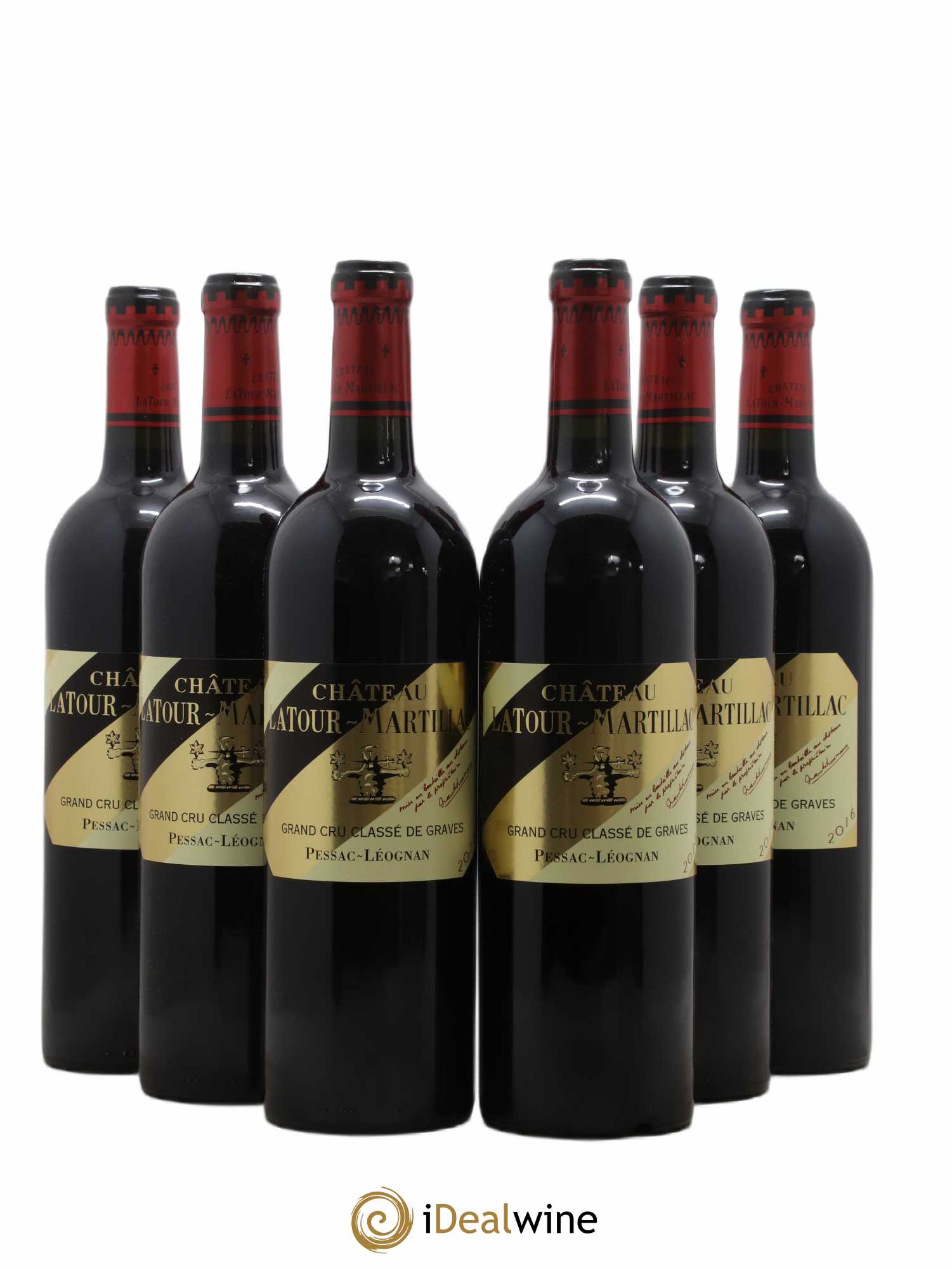 Château Latour-Martillac Cru Classé de Graves 2016 - Lot de 6 bouteilles - 0