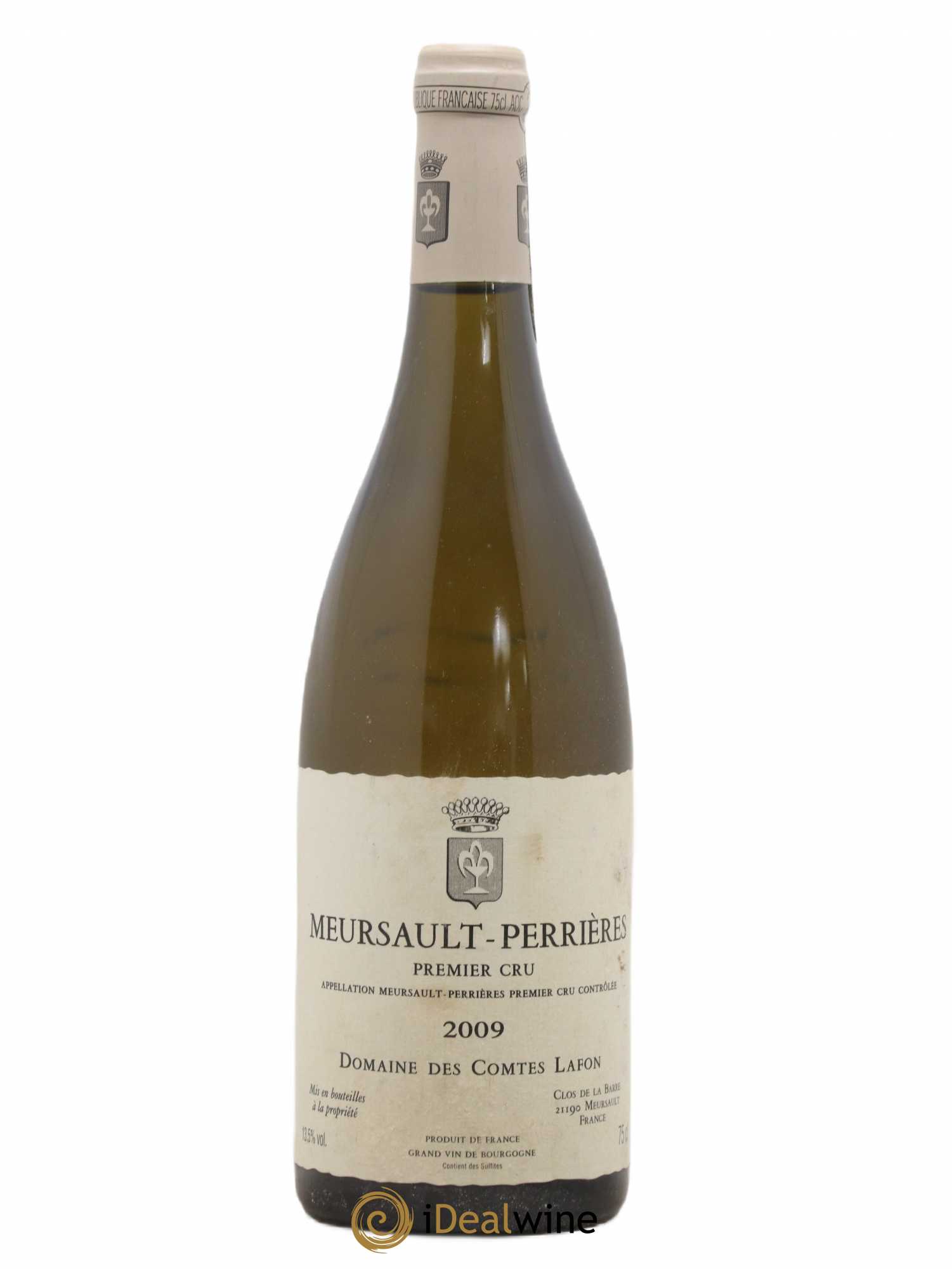 Meursault 1er Cru Perrières Comtes Lafon (Domaine des) 2009 - Lot de 1 bouteille - 0