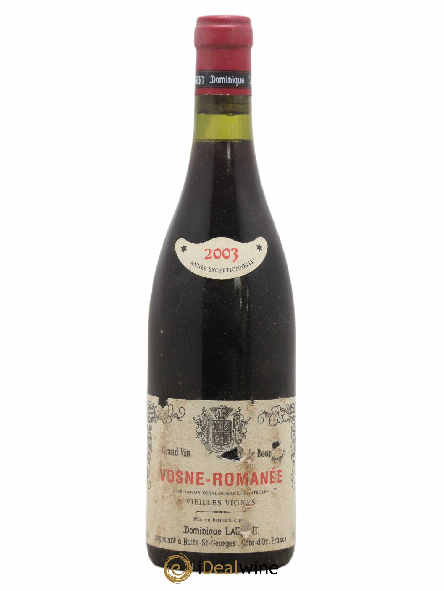 Vosne-Romanée Dominique Laurent Vieilles vignes 2003 - Lot de 1 bouteille - 0