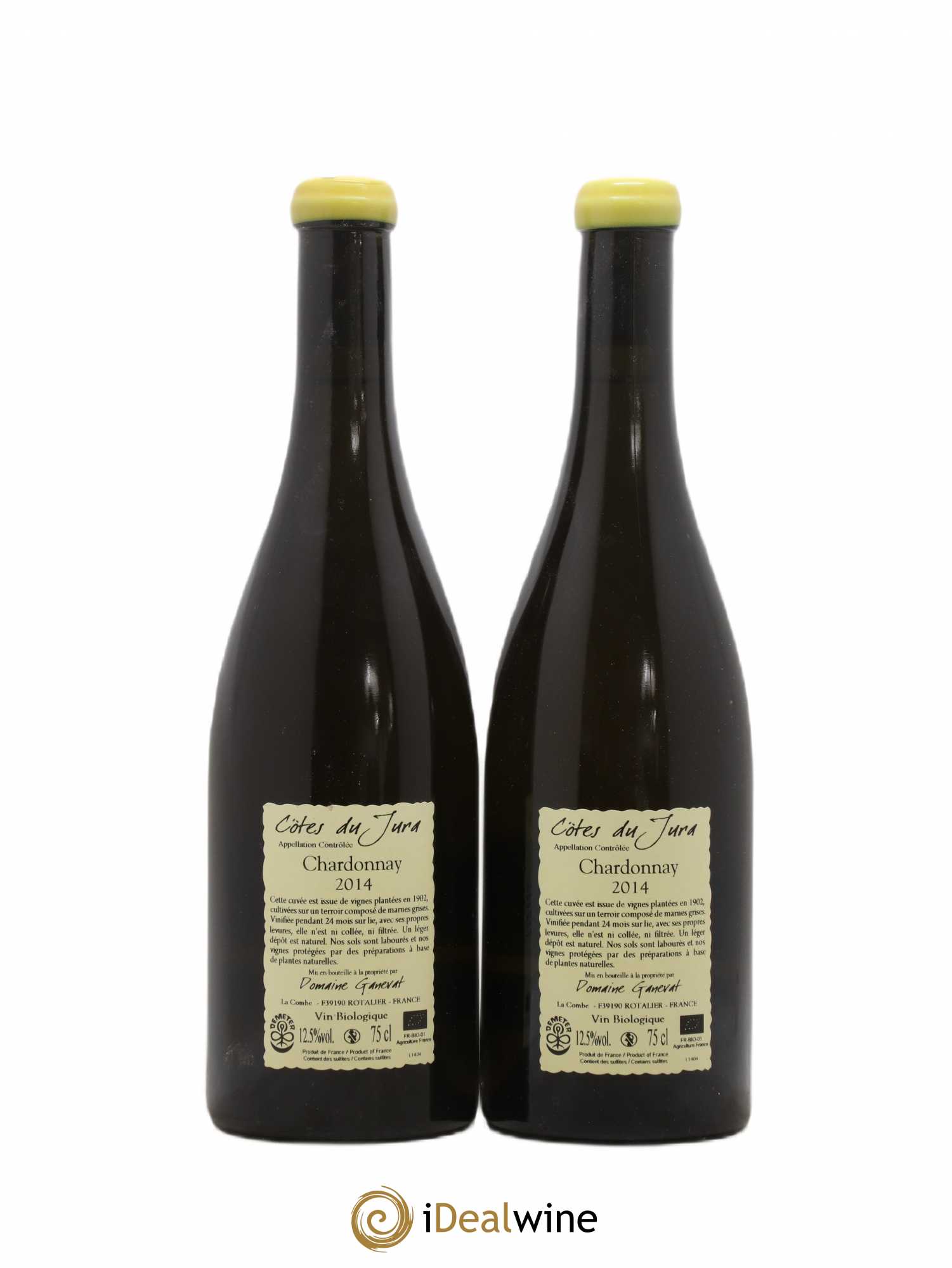 Côtes du Jura Les Chalasses Vieilles Vignes Jean-François Ganevat (Domaine) 2014 - Lot de 2 bouteilles - 1